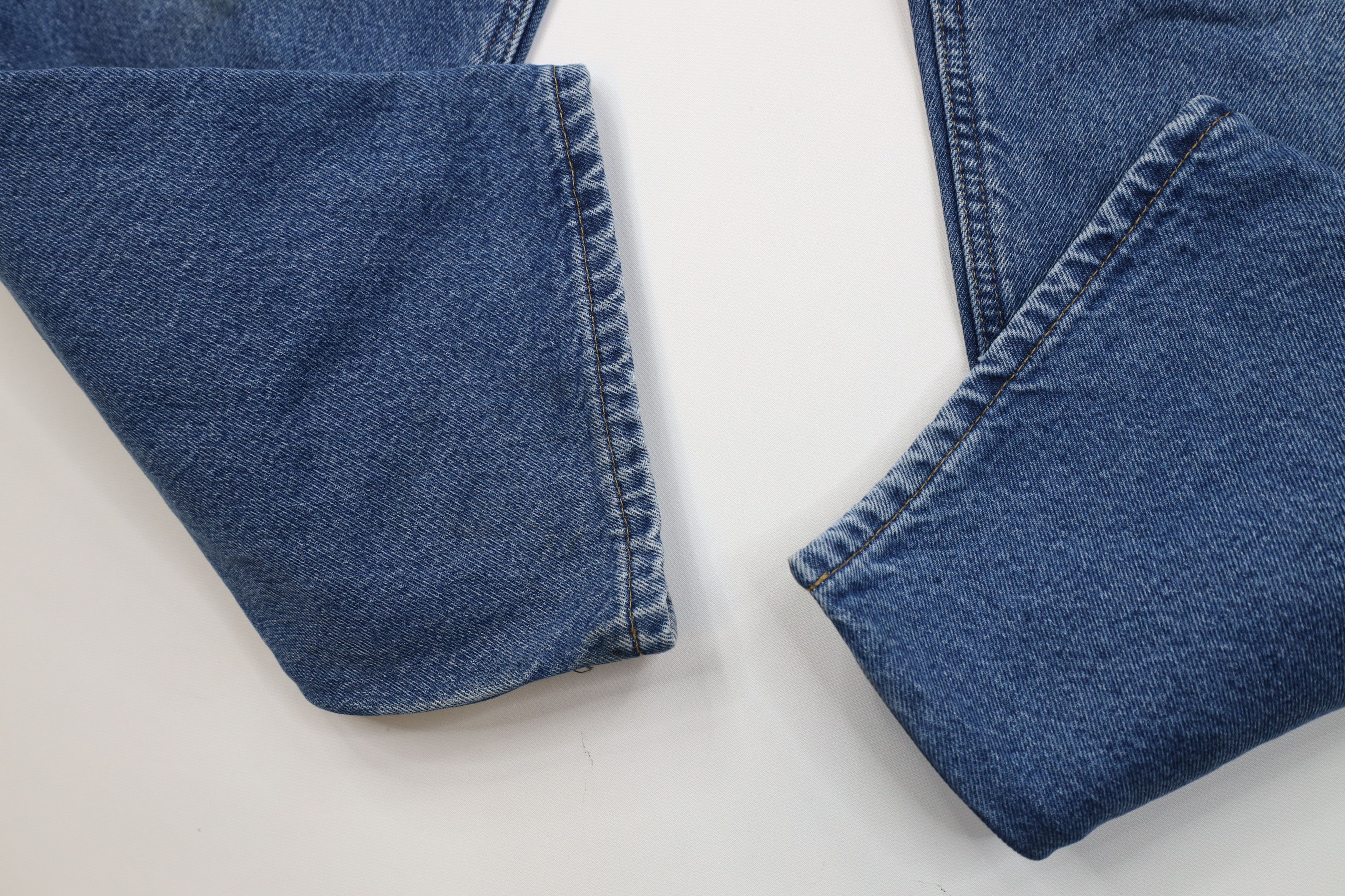 Carhartt Vintage Y2K Carhartt Heavy Flannel Lined Wide Leg Jeans Size US 34 / EU 50 - 9 Thumbnail