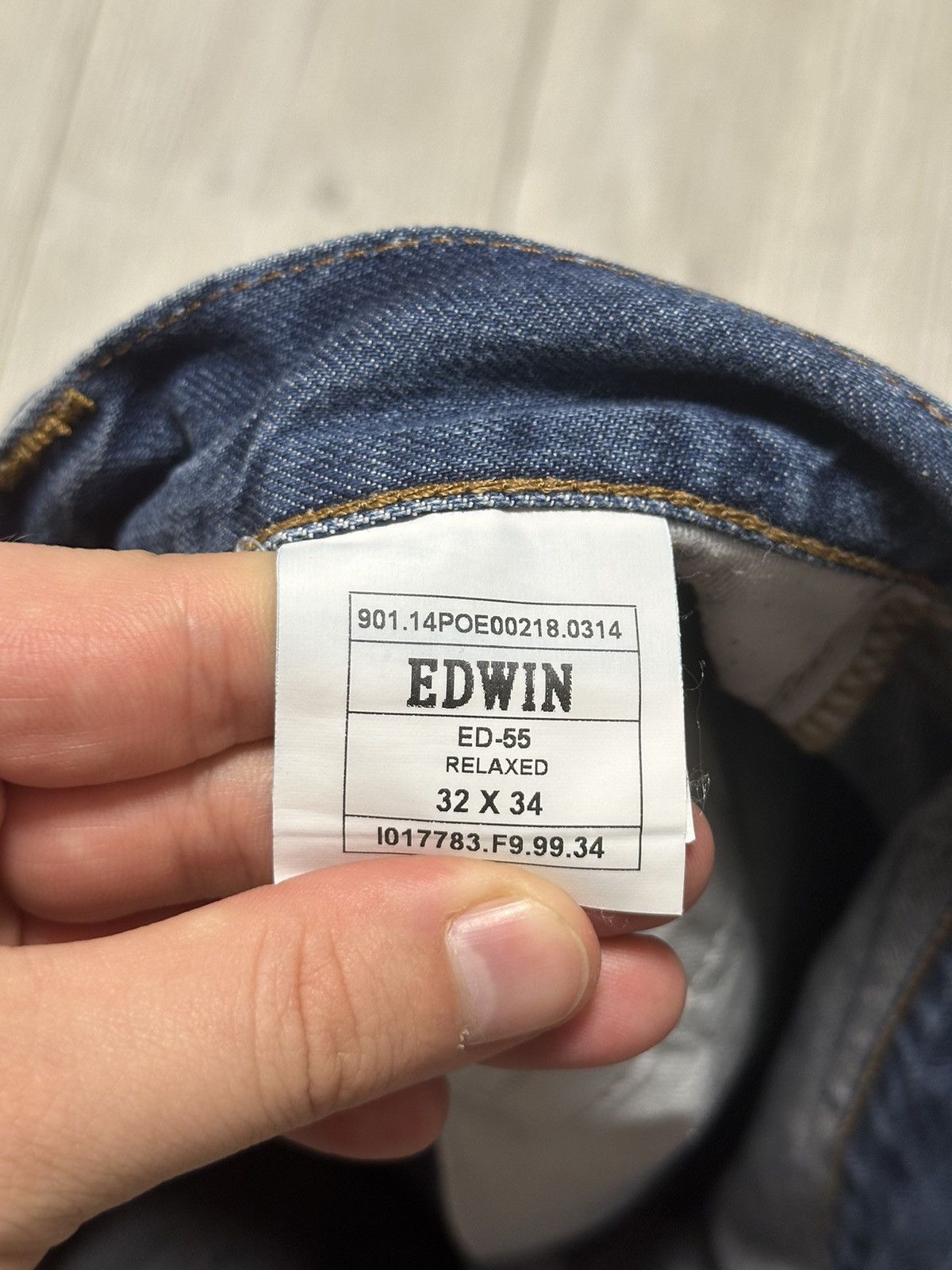 Edwin Edwin ED-55 Relaxed Fit vintage Denim jeans Size US 32 / EU 48 - 6 Thumbnail