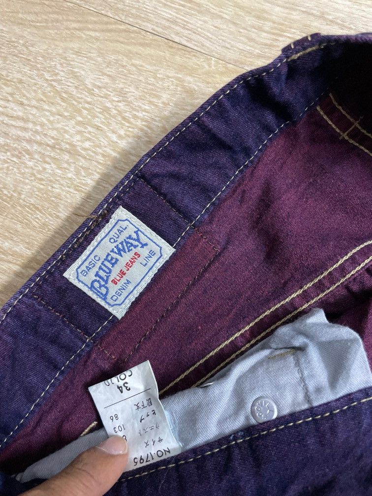 Vintage Vintage BLUE WAY INDIGO DYE Size US 34 / EU 50 - 12 Thumbnail