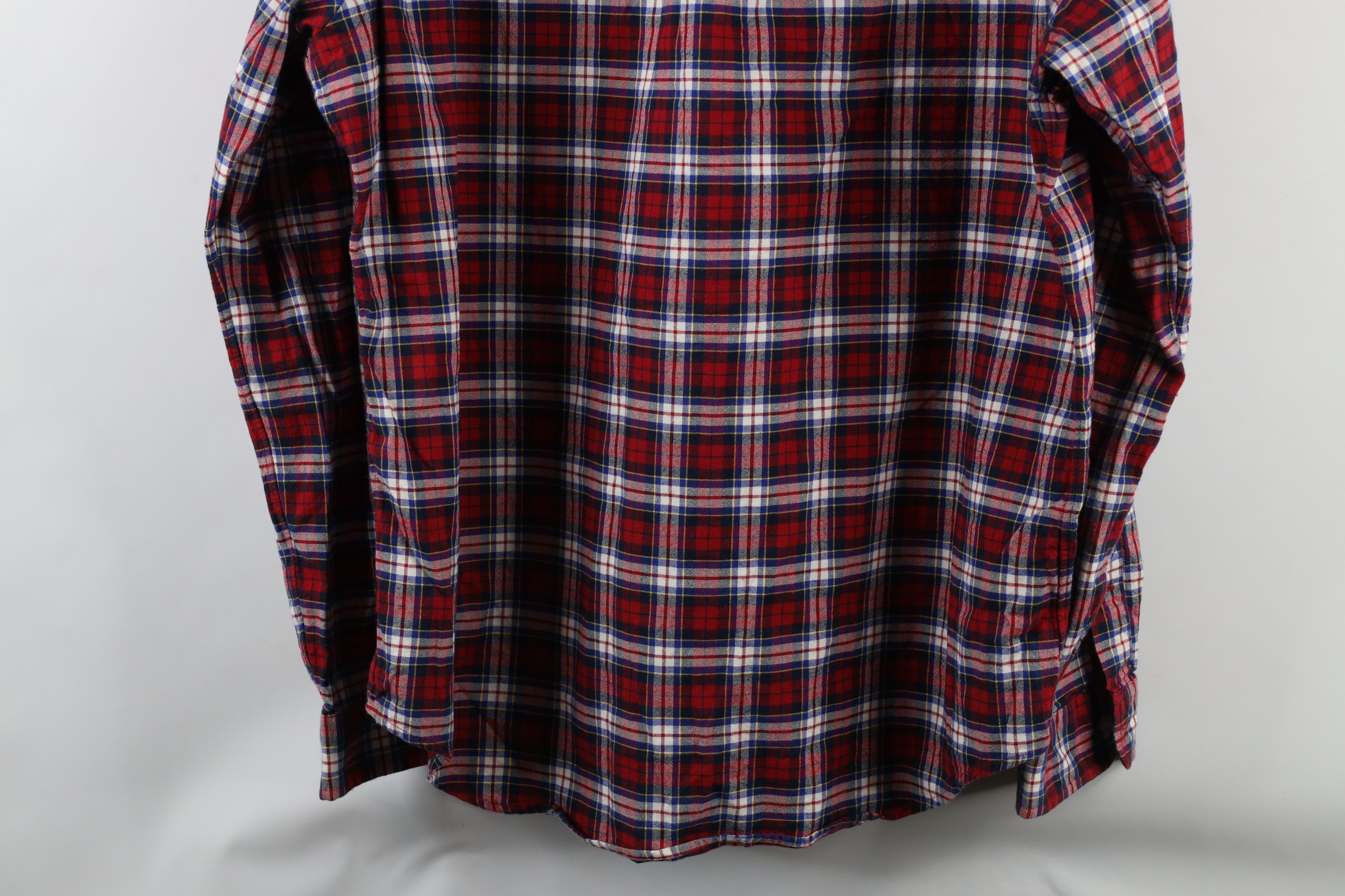 Ralph Lauren × Vintage Vintage Ralph Lauren Collared Button Down Shirt Plaid Size US XL / EU 56 / 4 - 9 Thumbnail