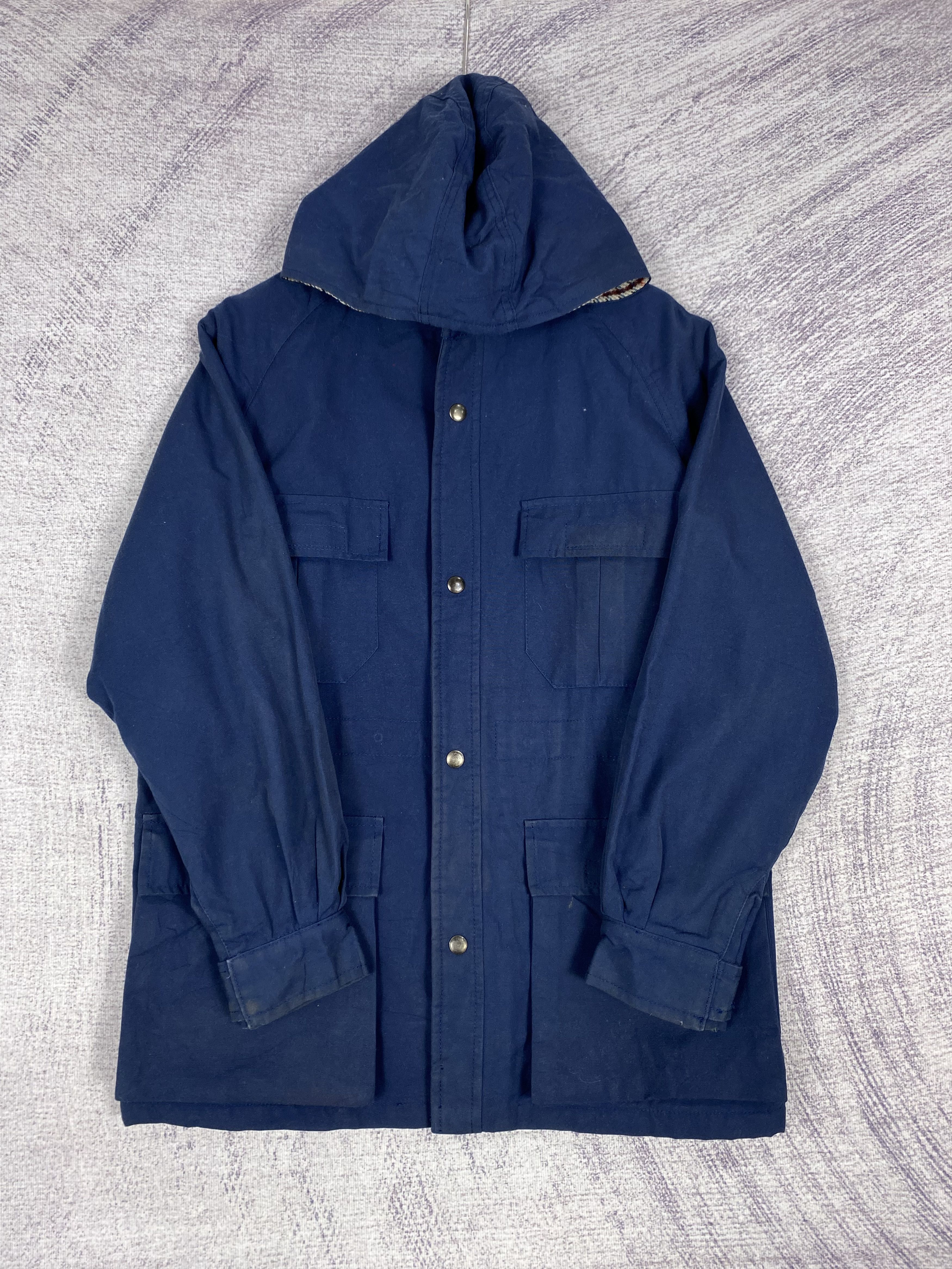 Japanese Brand Vintage J&C Haward Hoodie Zip Up Multi Pocket Jacket Size US M / EU 48-50 / 2 - 4 Thumbnail