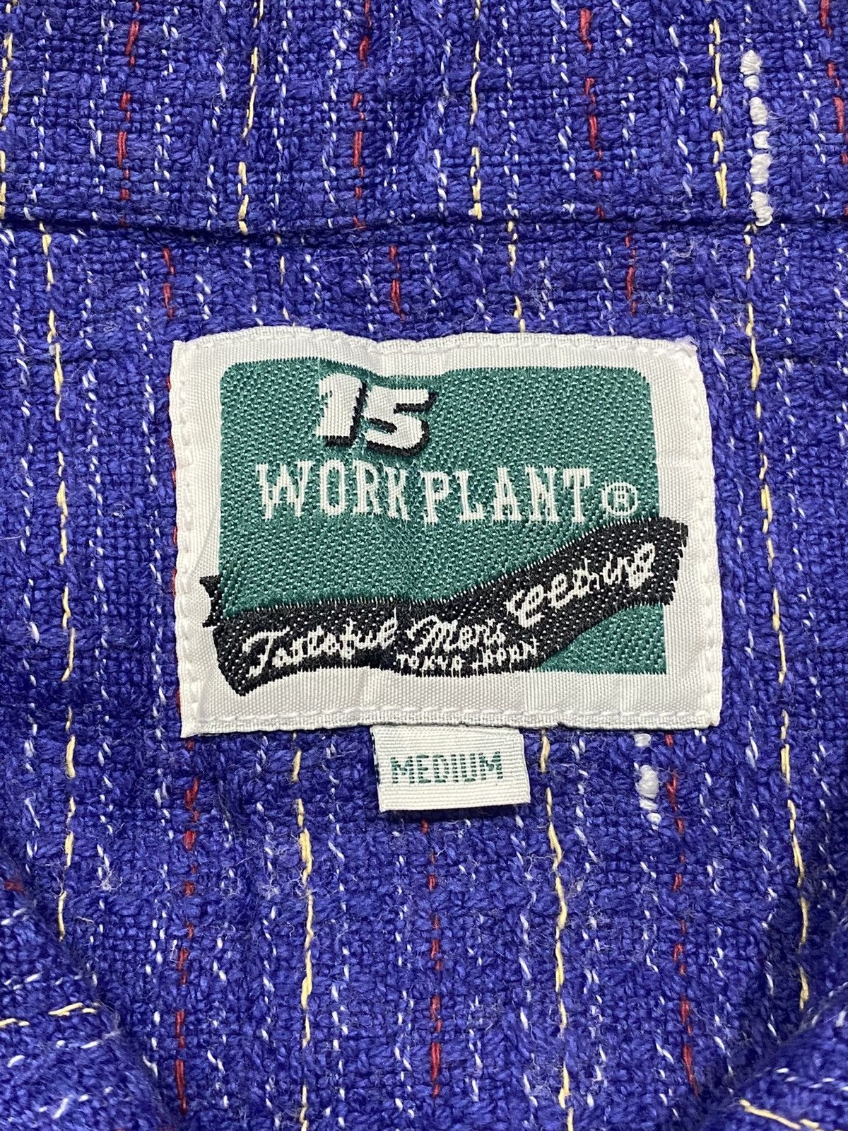 Japanese Brand Vintage Work Plant knit flannel Size US L / EU 52-54 / 3 - 3 Thumbnail