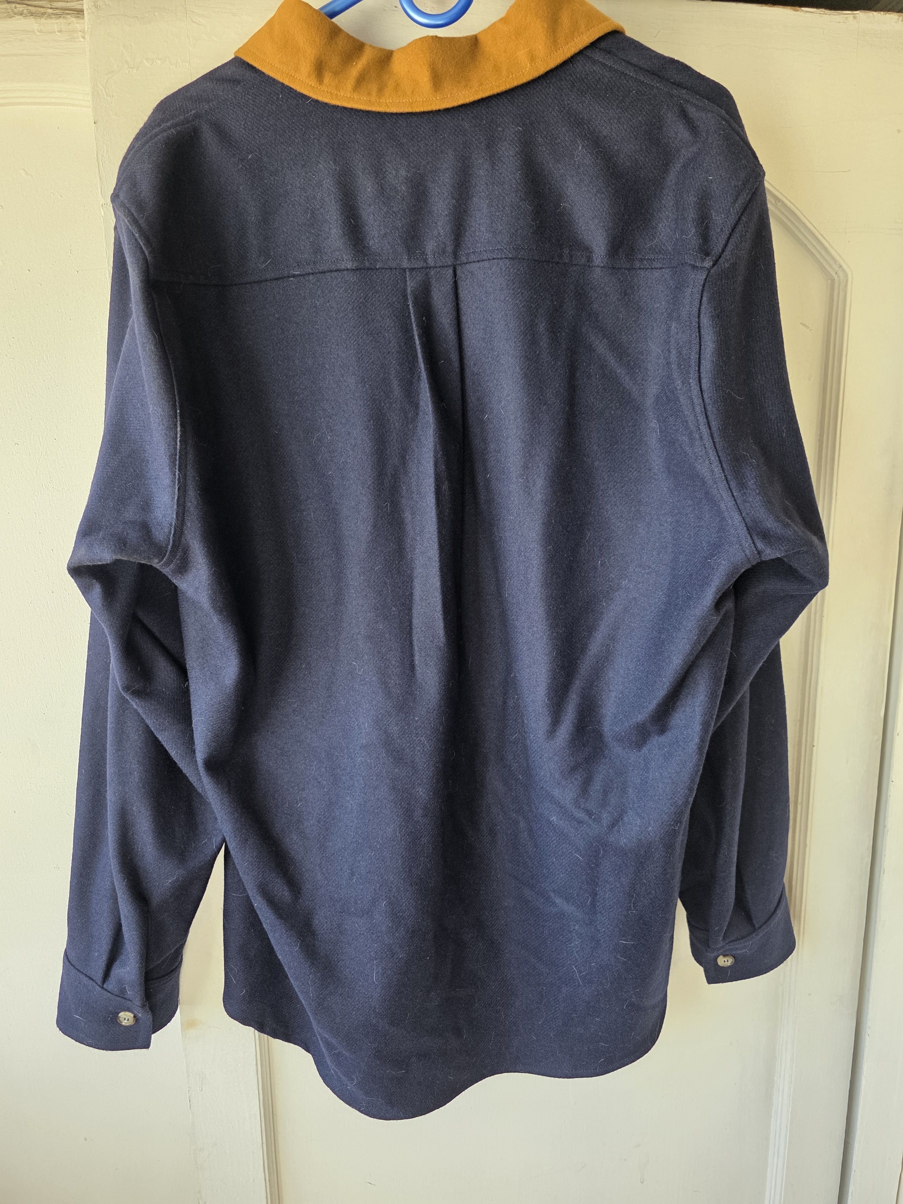 Aime Leon Dore Aime Leon Dore X Woolrich Blue Overshirt Men Sz EU XXL, Read Size US XL / EU 56 / 4 - 2 Thumbnail