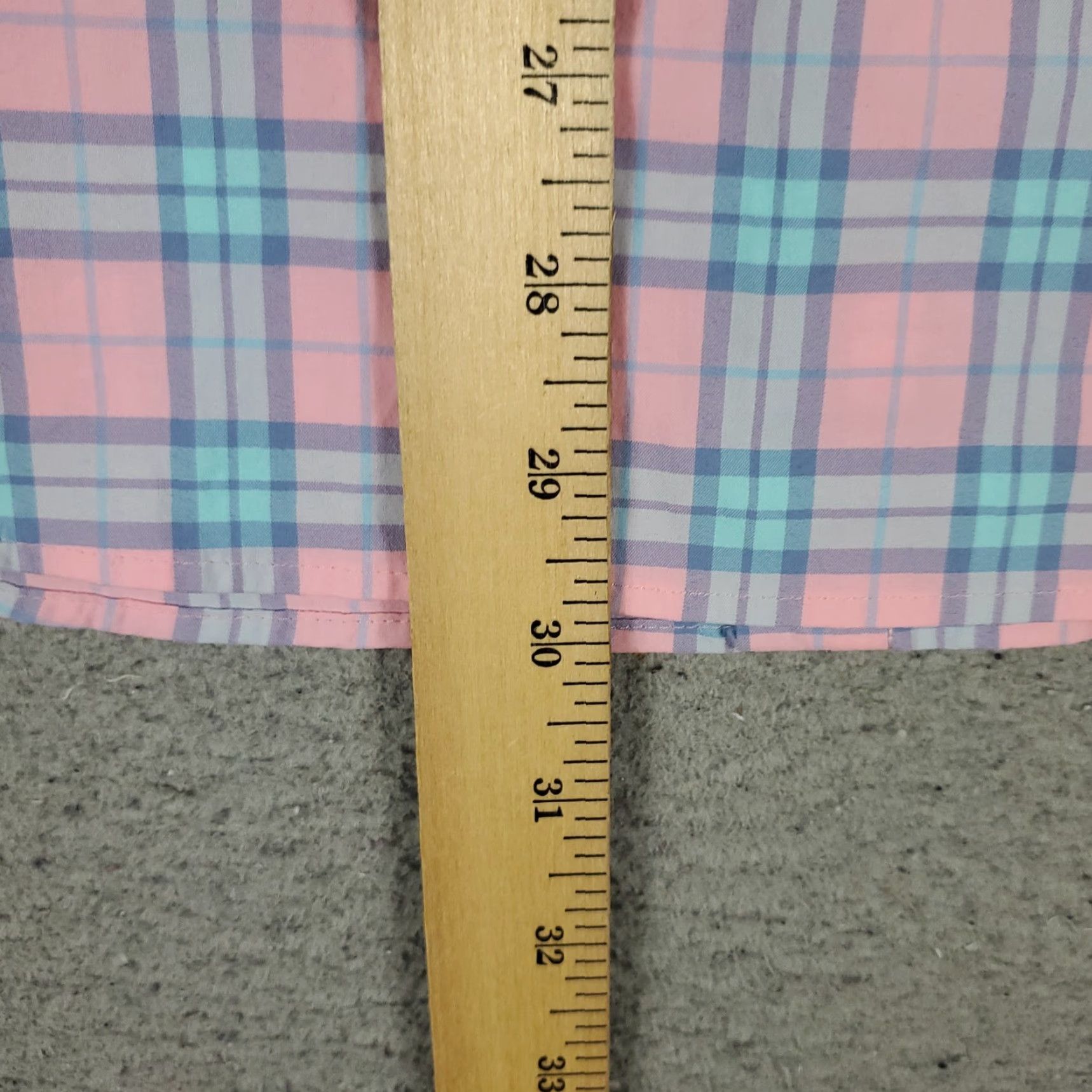Vineyard Vines Vineyard Vines Shirt Mens XL Pink Plaid Slim Fit Cooper Performance Nylon Shirt Size US XL / EU 56 / 4 - 4 Thumbnail