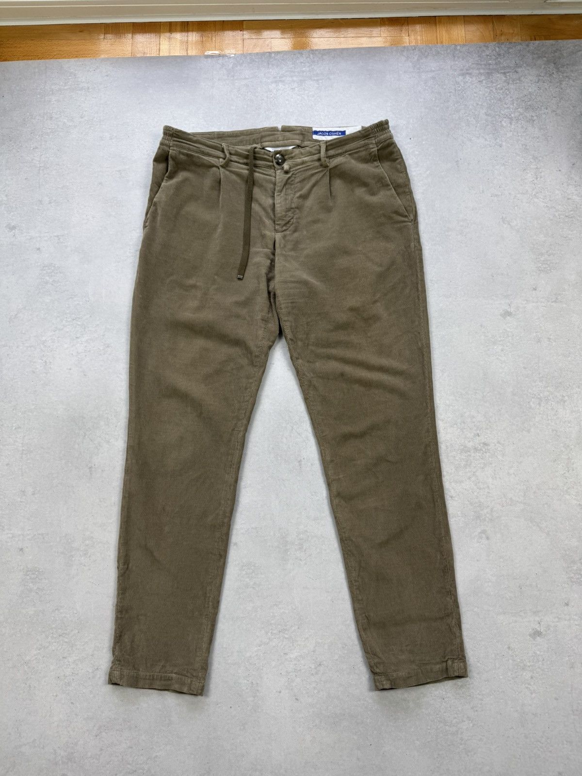 Jacob Cohen Jacob Cohen Corduroy Men's Pants Size US 35 - 1 Thumbnail