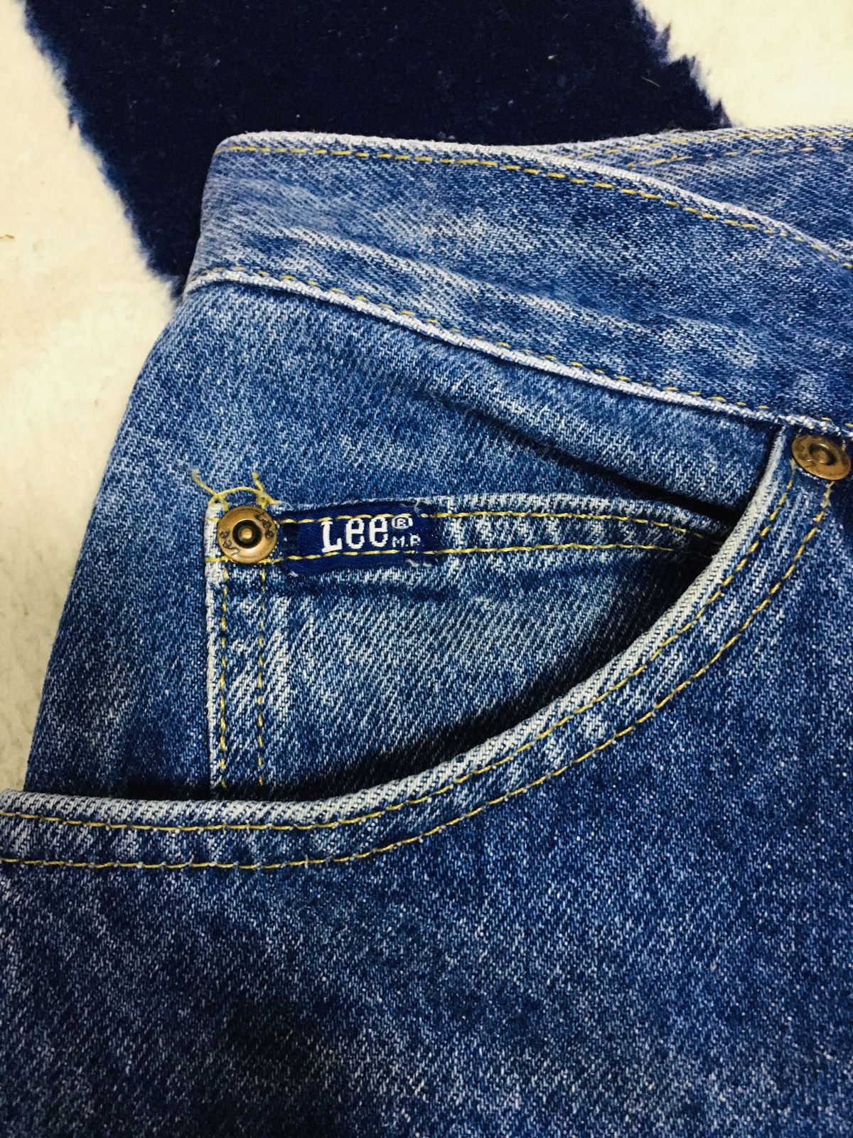 Japanese Brand × Lee Lee Straight Cut Jeans (17) Size US 29 - 6 Thumbnail