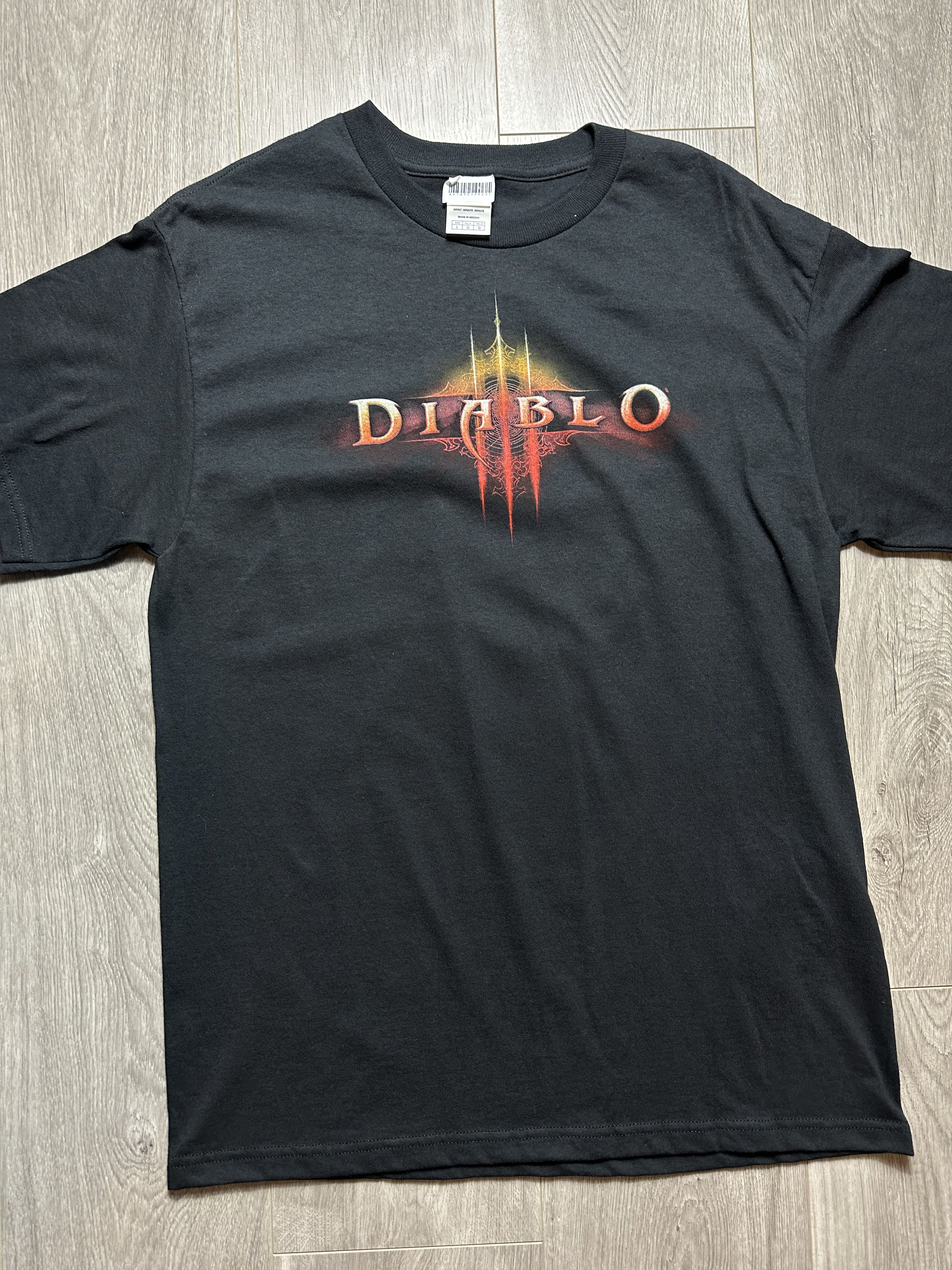 The Game × Vintage Official Diablo 3 Blizzard Entertainment Video Game Promo Size US L / EU 52-54 / 3 - 3 Thumbnail