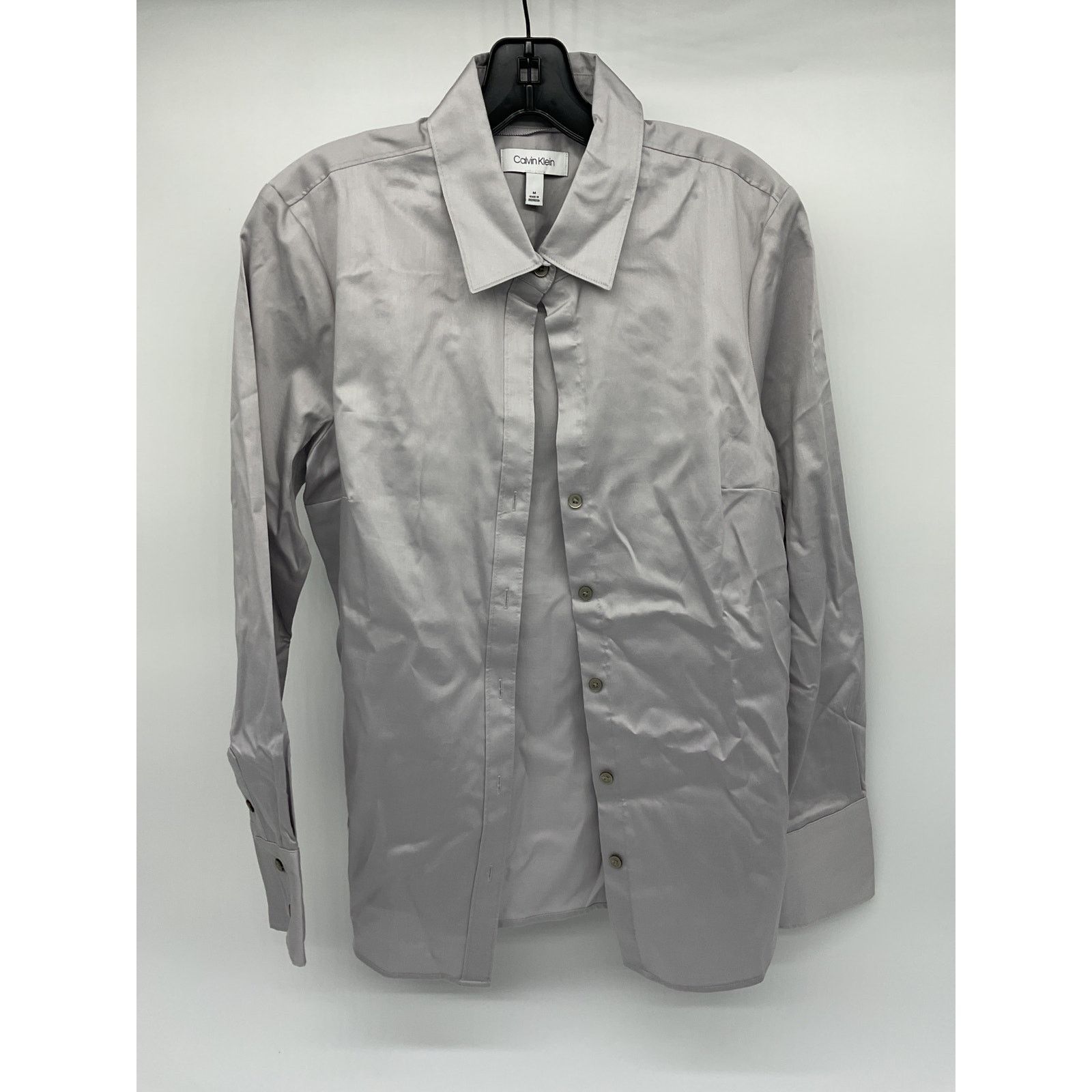 Calvin Klein Calvin Klein Women’s Long Sleeve Dress Shirt - Size M Size M / US 6-8 / IT 42-44 - 1 Thumbnail