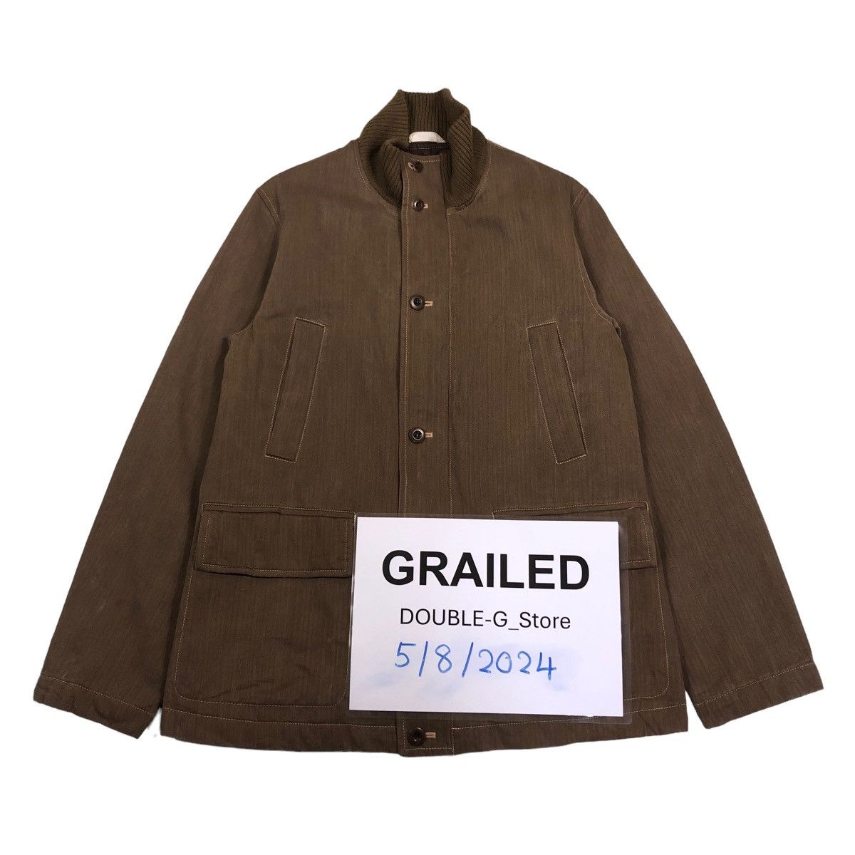 Japanese Brand 📌VINTAGE CHORE WORK JACKET DUCK CANVAS ABX ISSEY MIYAKE Size US M / EU 48-50 / 2 - 1 Thumbnail