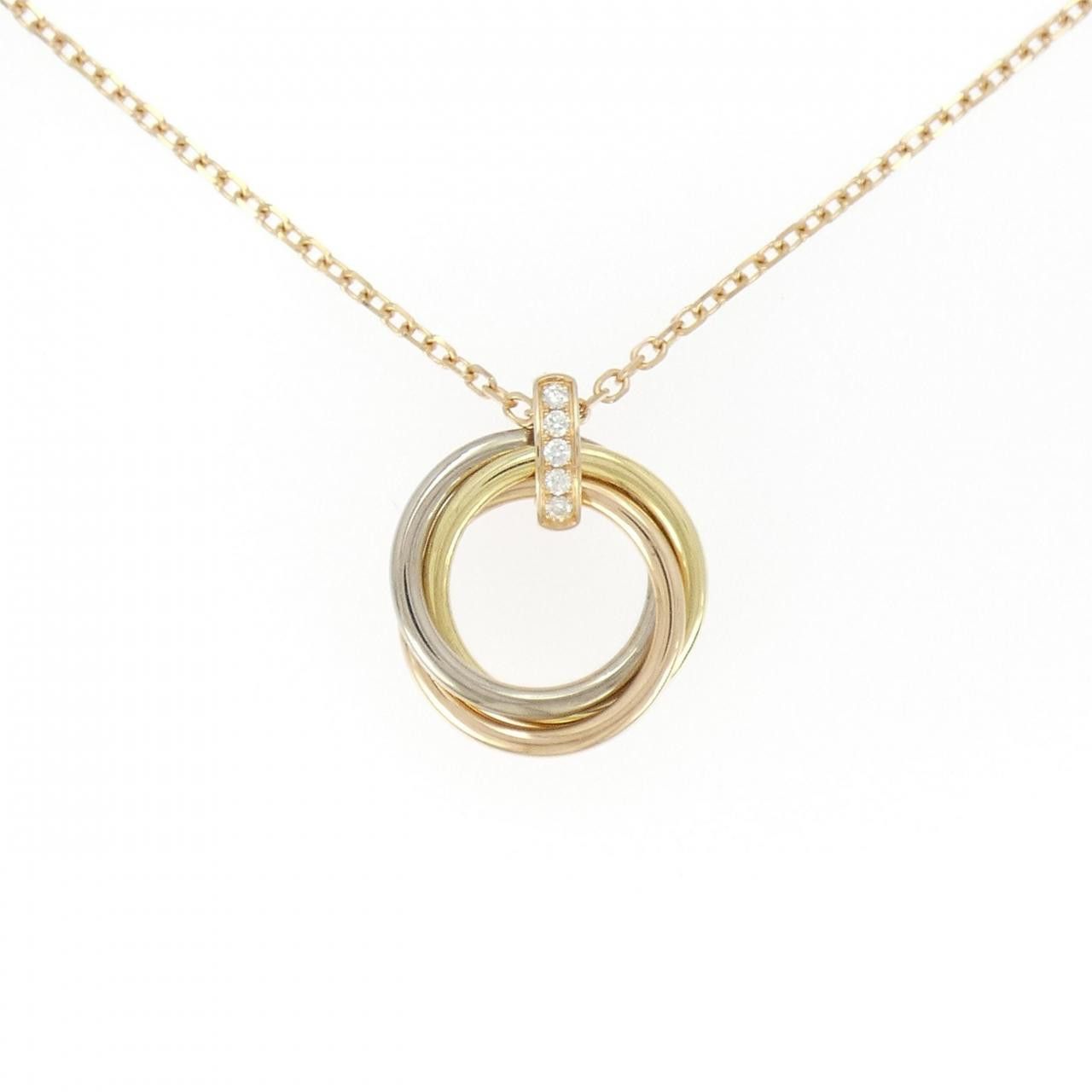 Cartier Cartier Trinity 750 Gold Necklace Precious Metal Necklace DUTY FREE for USA