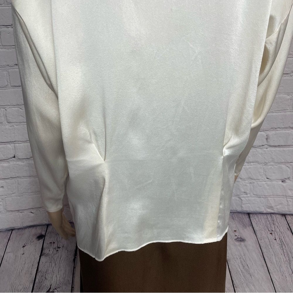 St. John Vintage St. John Silk Ivory Long Sleeve Blouse Size 4 Size S / US 4 / IT 40 - 7 Thumbnail