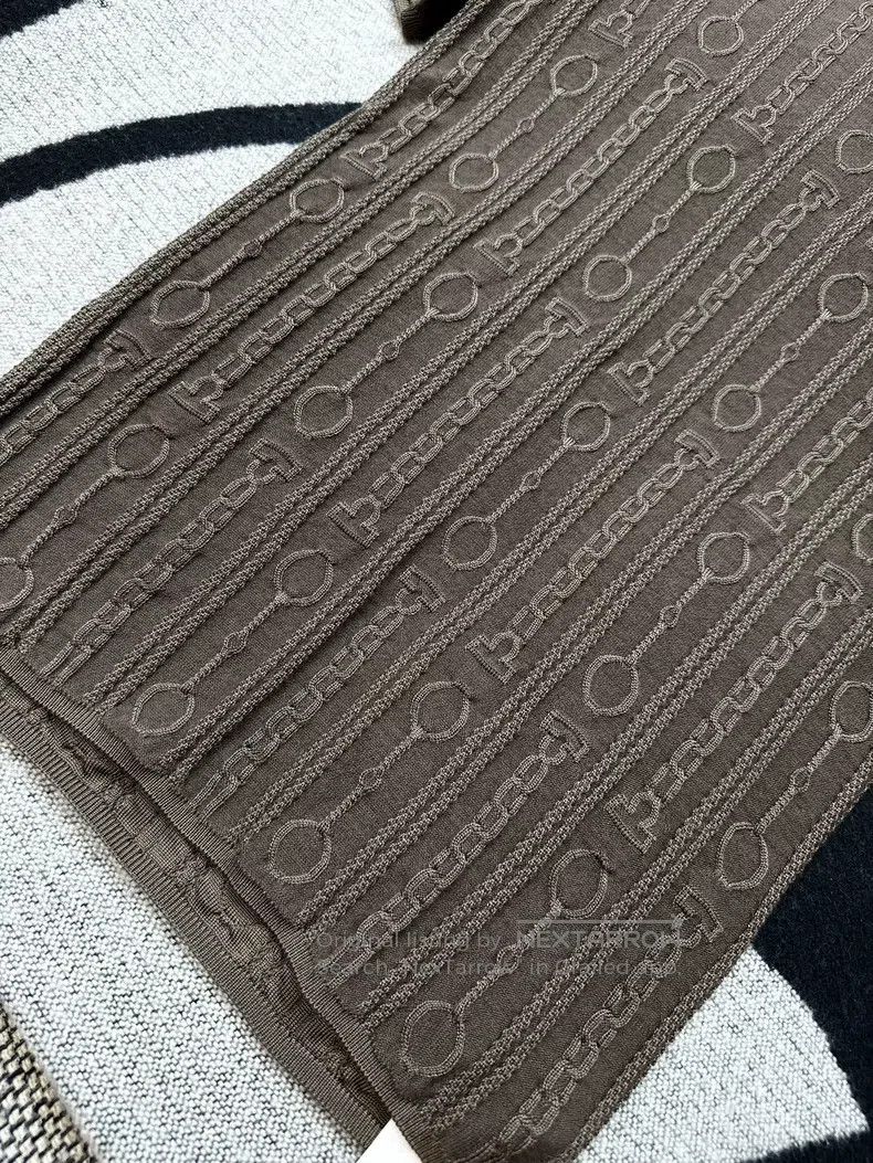 Hermes Hermes Caramel color textured knit short-sleeve top Size XS / US 0-2 / IT 36-38 - 8 Thumbnail