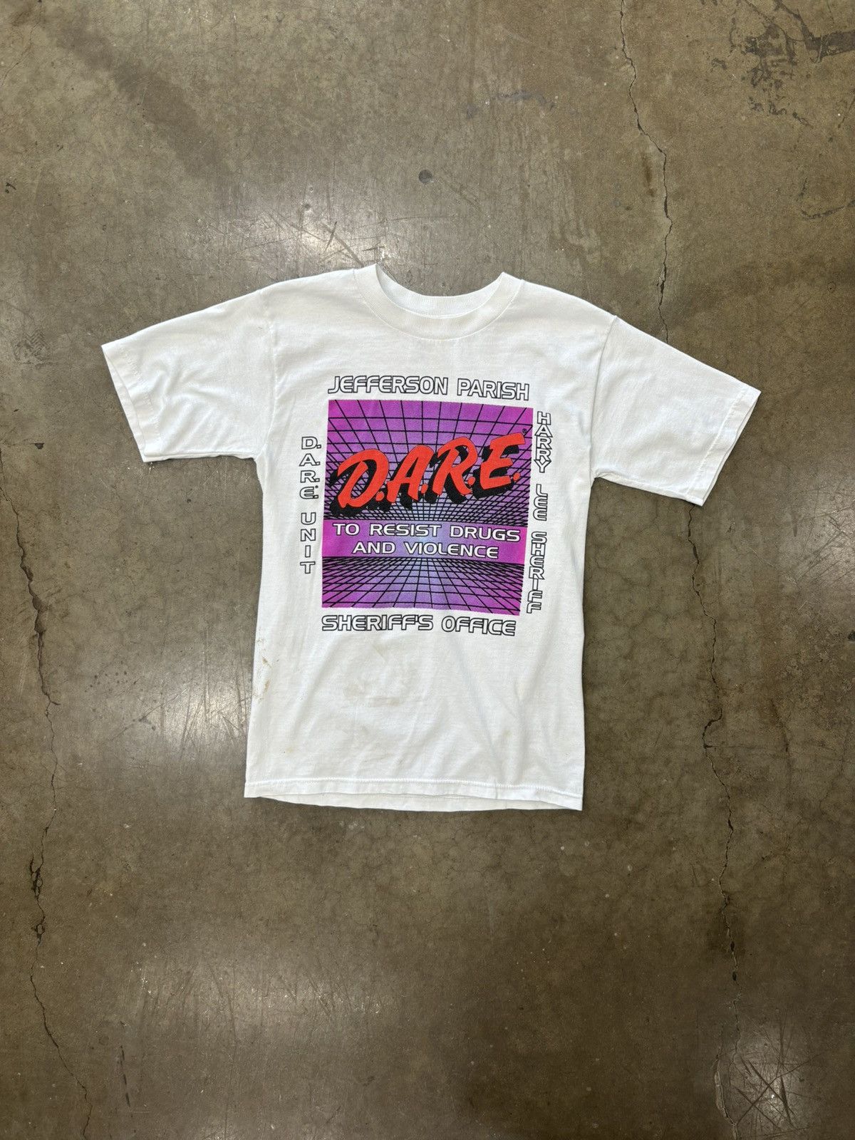 Vintage Vintage Jefferson Parish D.A.R.E. Tee Small Size US S / EU 44-46 / 1 - 2 Thumbnail