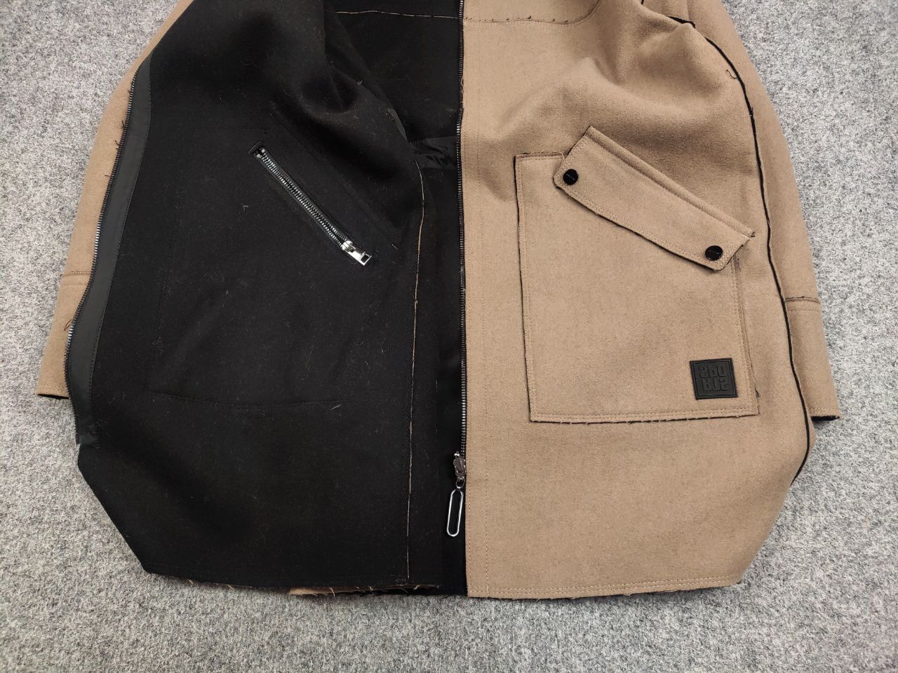 Other Marc Cain Design Reversible Coat Hooded Classic Jacket Size XL / US 12-14 / IT 48-50 - 12 Thumbnail