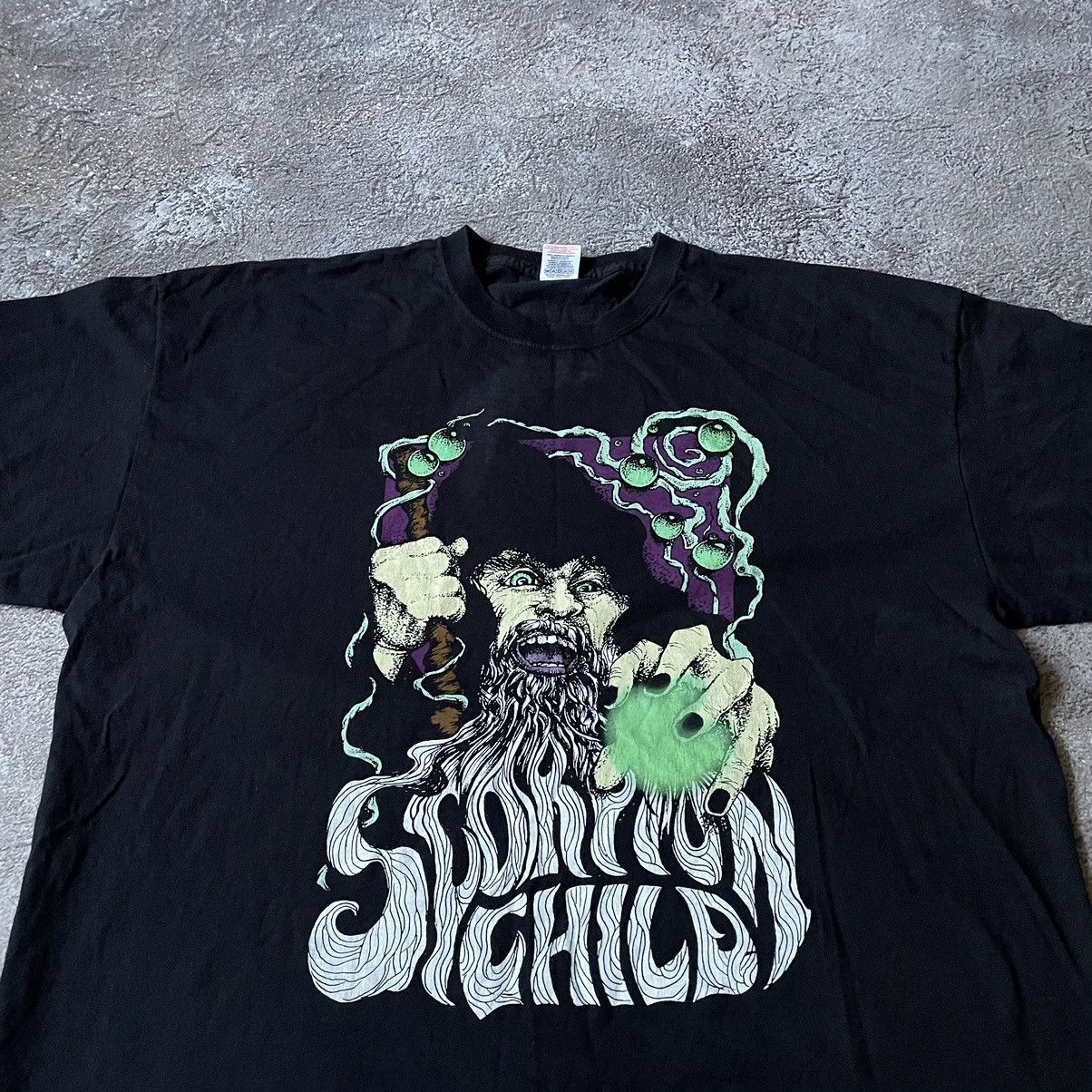 Vintage Vintage Y2K Graphic Tee Horror Punk Streetwear Cropped XXL Size US XXL / EU 58 / 5 - 5 Thumbnail