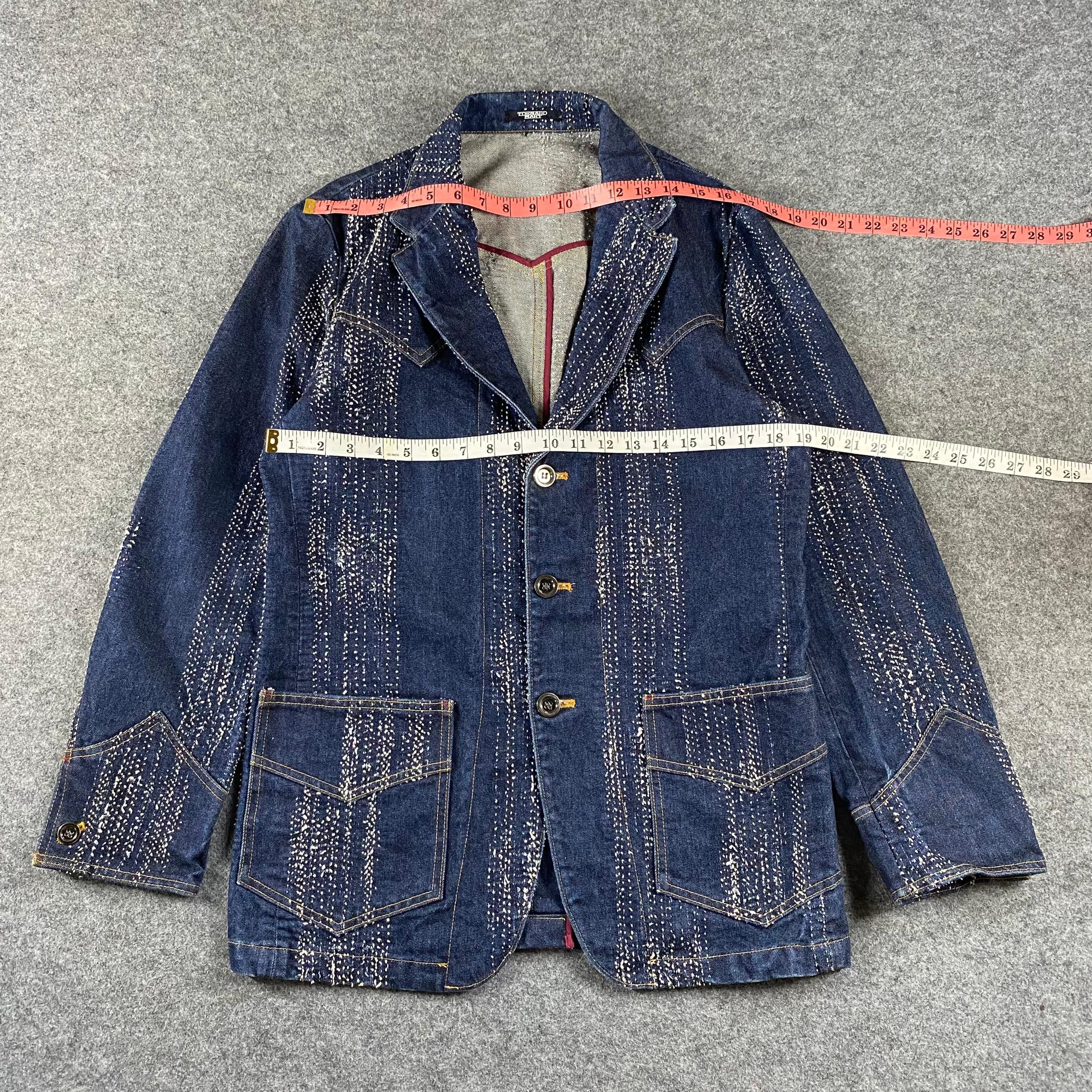 Tornado Mart Vintage Tornado Mart Denim Jacket Size US L / EU 52-54 / 3 - 8 Thumbnail