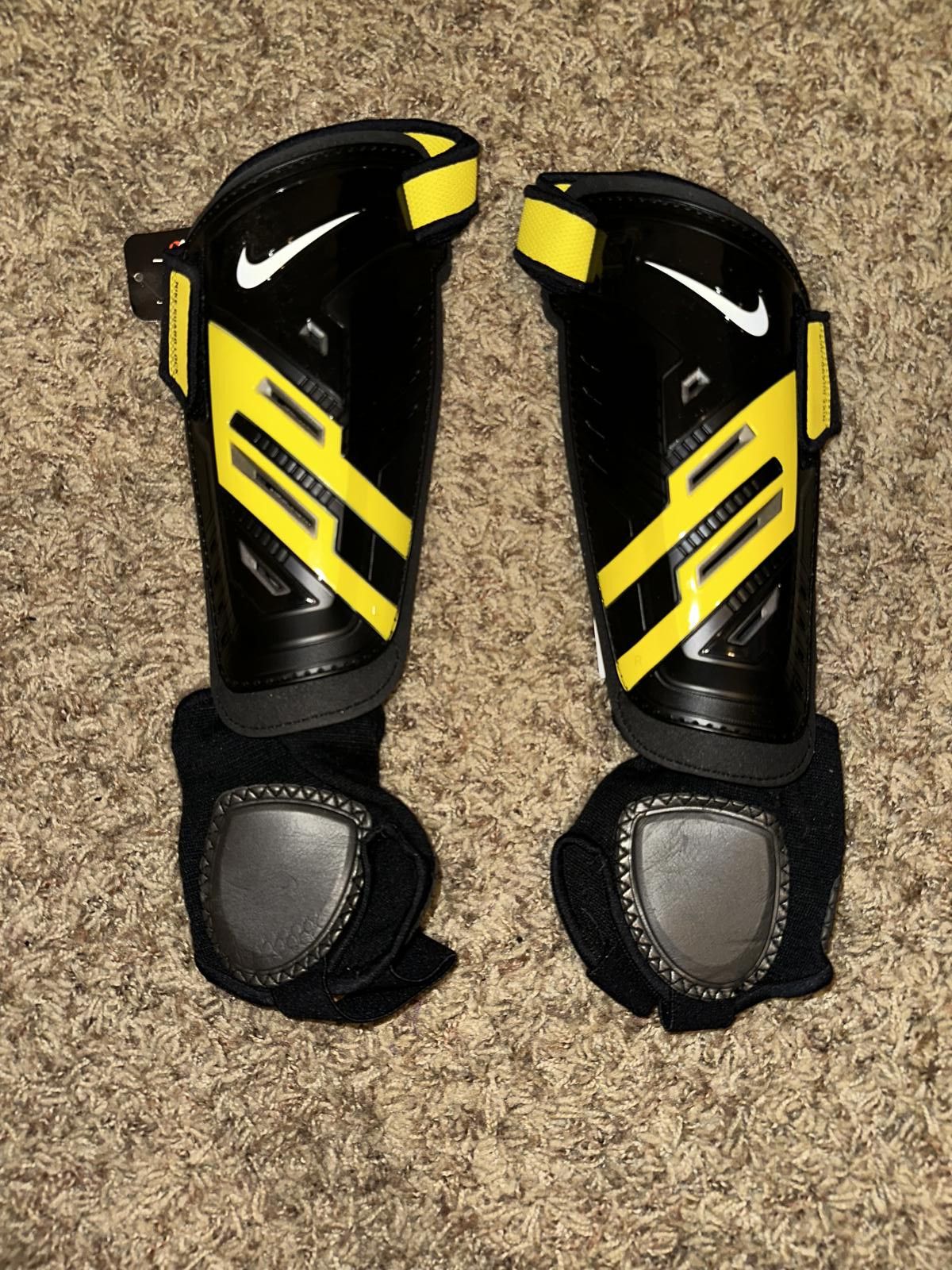 Nike Nike Adult Unisex Black/Yellow Protegga Shield Shinguard Size ONE SIZE - 5 Thumbnail