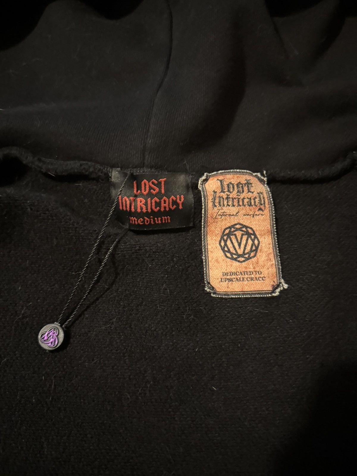 LOST INTRICACY Lost Intricacy Zip Up Hoodie Black Size US M / EU 48-50 / 2 - 3 Thumbnail