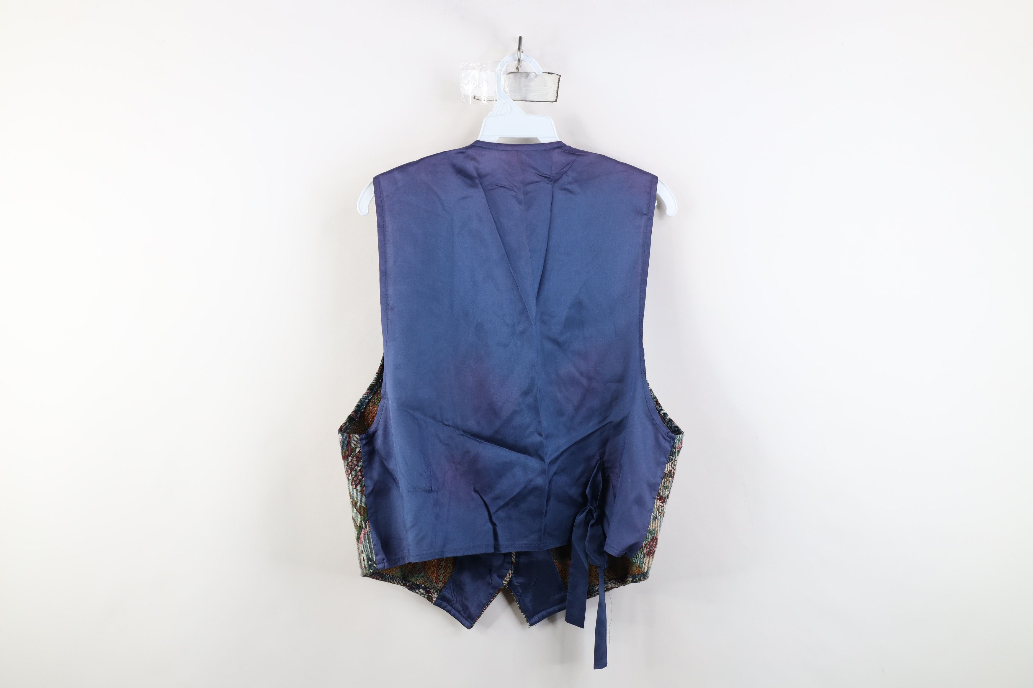 Vintage AS IS Vintage 90s Streetwear Flower Quilt Vest Jacket USA Size S / US 4 / IT 40 - 13 Thumbnail