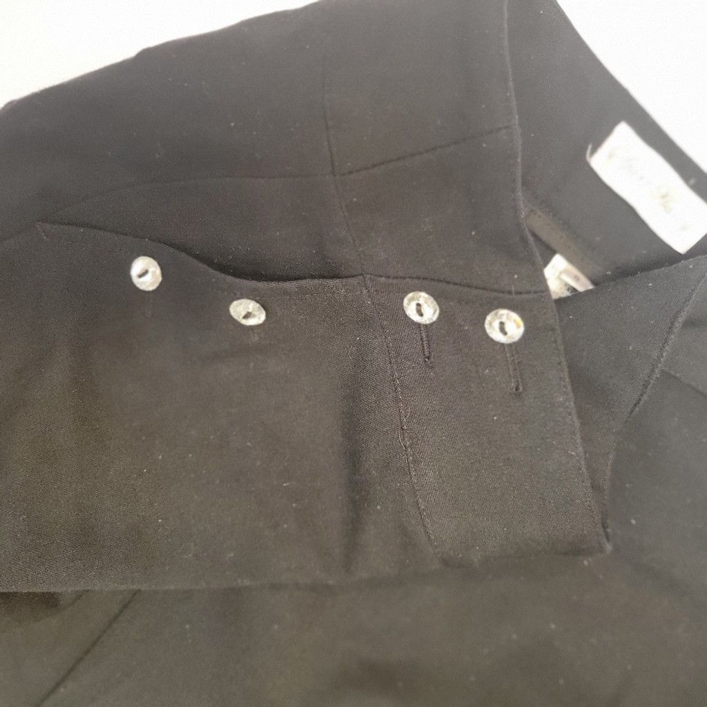 Other Sport Haley Black Bermuda Shorts Tailored Fit size 8 Size 30" / US 8 / IT 44 - 3 Thumbnail