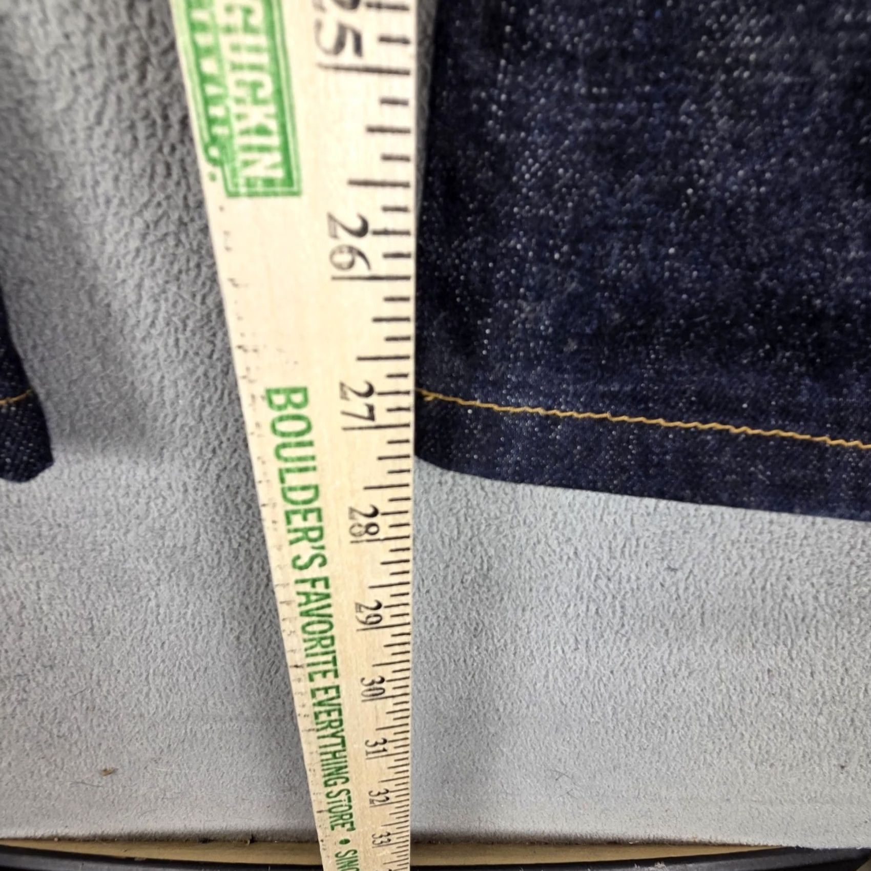 Japan Blue Japan Blue Jeans Mens 29 Selvedge Made Lot Fits 29x27 Size US 29 - 4 Thumbnail