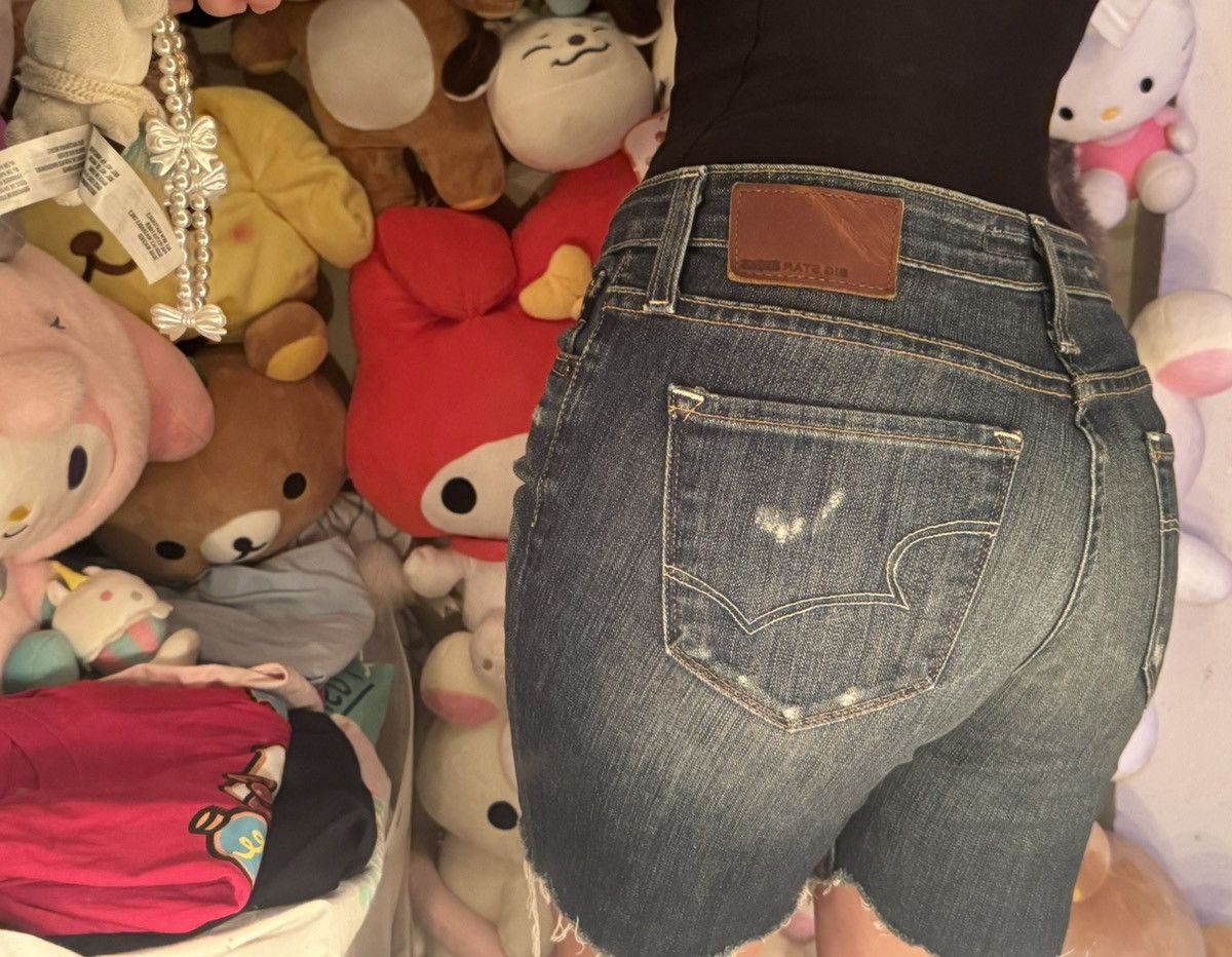 Big Star Buckle BIG STAR - Early 2000’s Alex Mid Rise Skinny Shorts Size 27" / US 4 / IT 40 - 3 Thumbnail