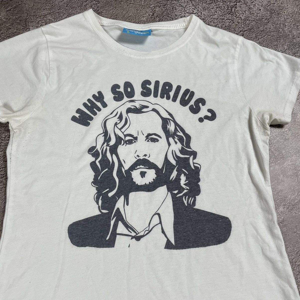 Vintage Vintage Y2K Faded Graphic Tee Why So Serious Humor Print M Size US M / EU 48-50 / 2 - 4 Thumbnail