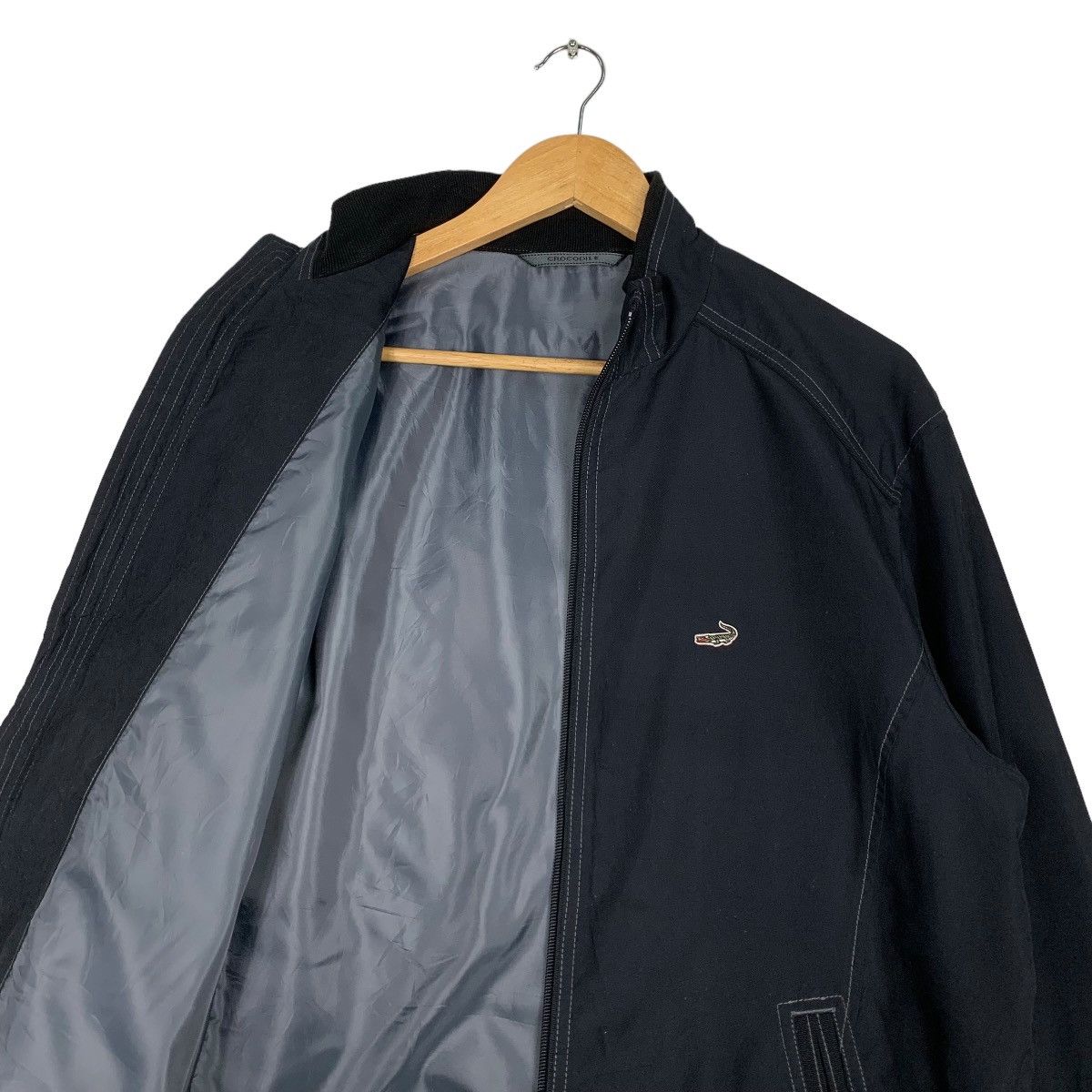 Japanese Brand CROCODILE Poly Nylon Casual Light Jacket #0973-C43 Size US L / EU 52-54 / 3 - 10 Thumbnail