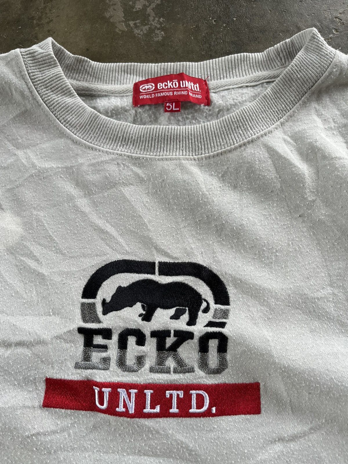 Ecko Unltd. ⚡️STEALS⚡️Ecko UNLTD Central Logo Baggy Sweetshirts Size US XXL / EU 58 / 5 - 2 Thumbnail