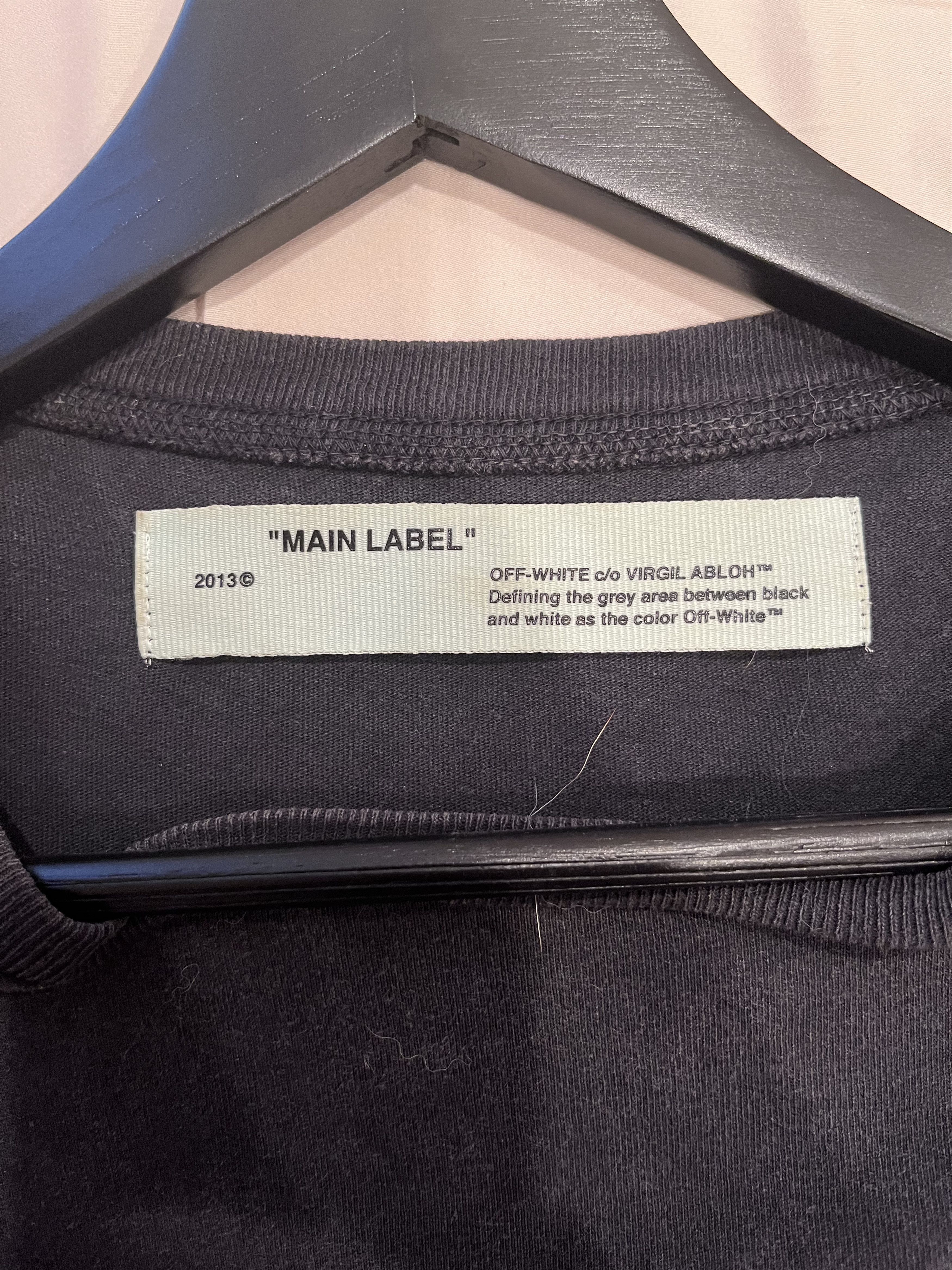 Off-White Off-White Anthracite 3D Arrow Marker T Shirt Size US S / EU 44-46 / 1 - 3 Thumbnail