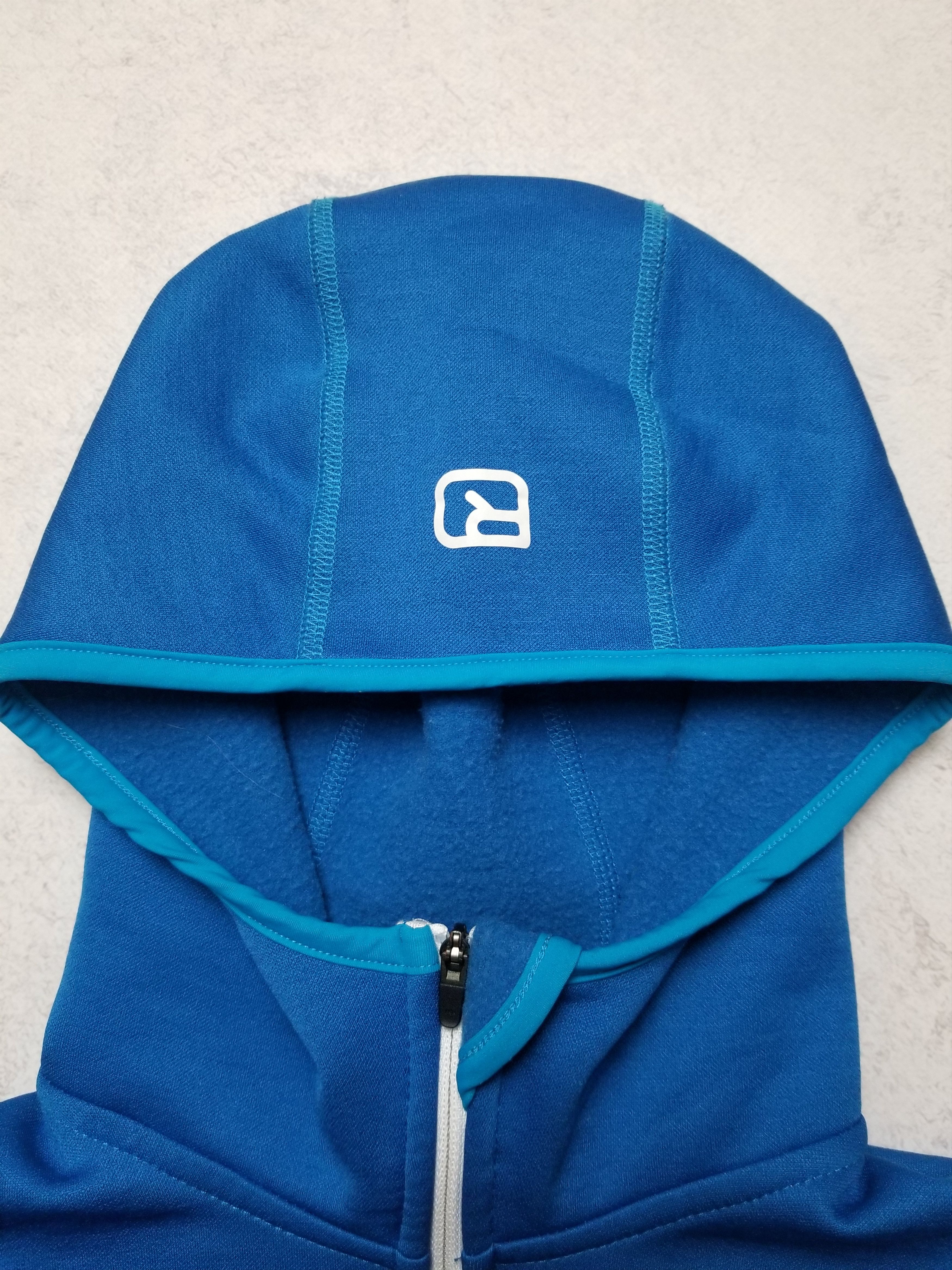 ORTOVOX Merino Wool Full Zip Hooded Fleece Hiking Track Jacket Size M / US 6-8 / IT 42-44 - 8 Thumbnail