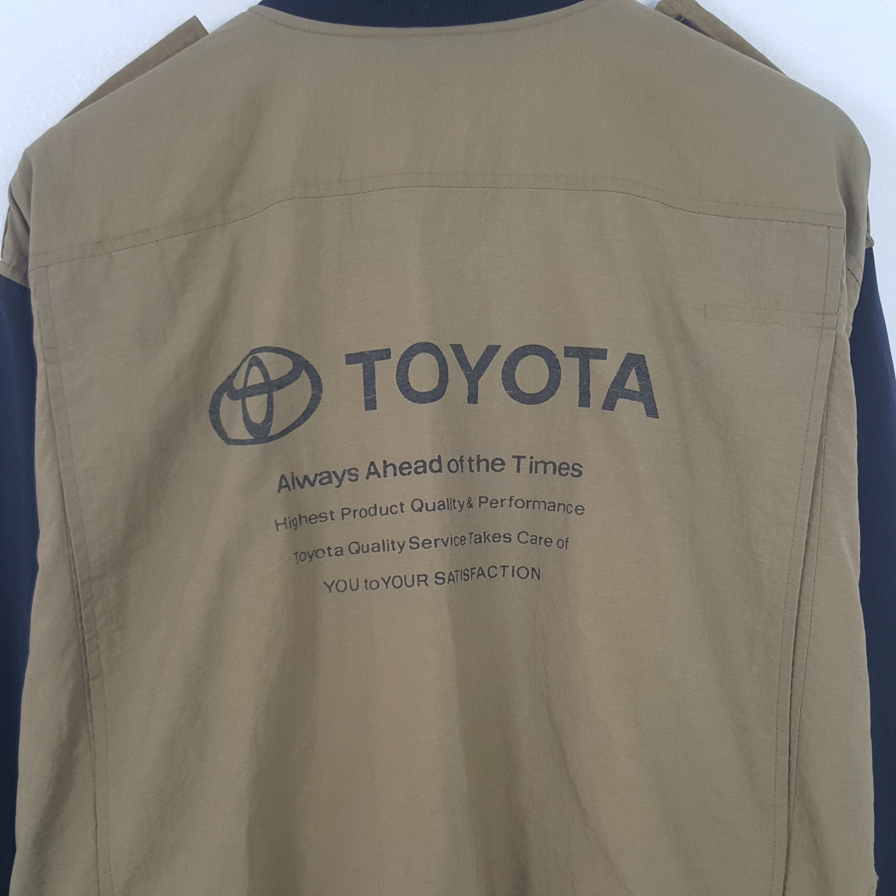Vintage Vintage Toyota Tecno Racing Bombet Jacket Size US L / EU 52-54 / 3 - 2 Thumbnail