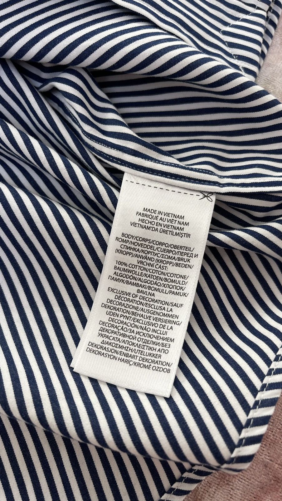 Polo Ralph Lauren M Custom Fit Button Down Striped Shirt QR