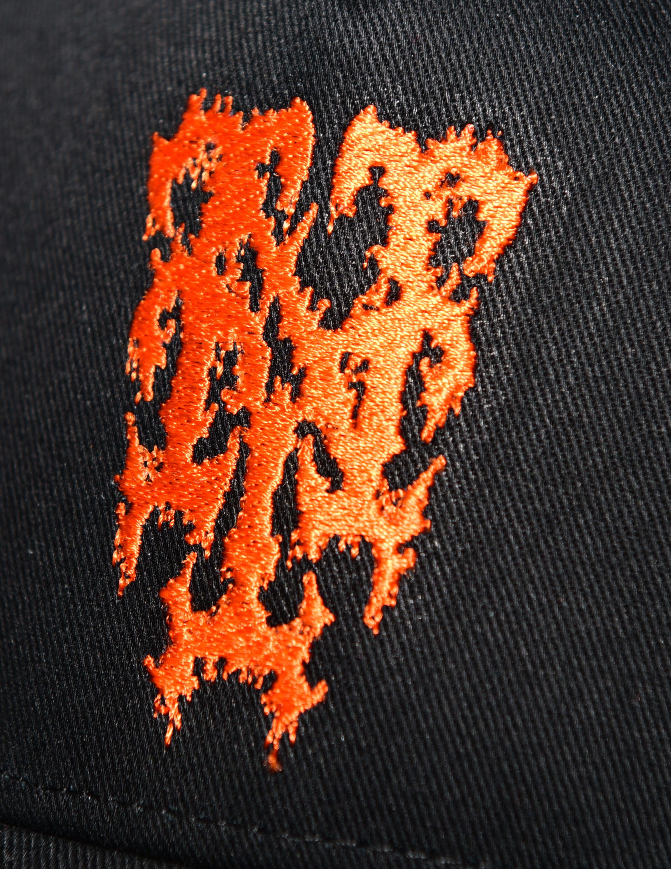MLB Black Metal Mets Hat Size ONE SIZE - 3 Thumbnail