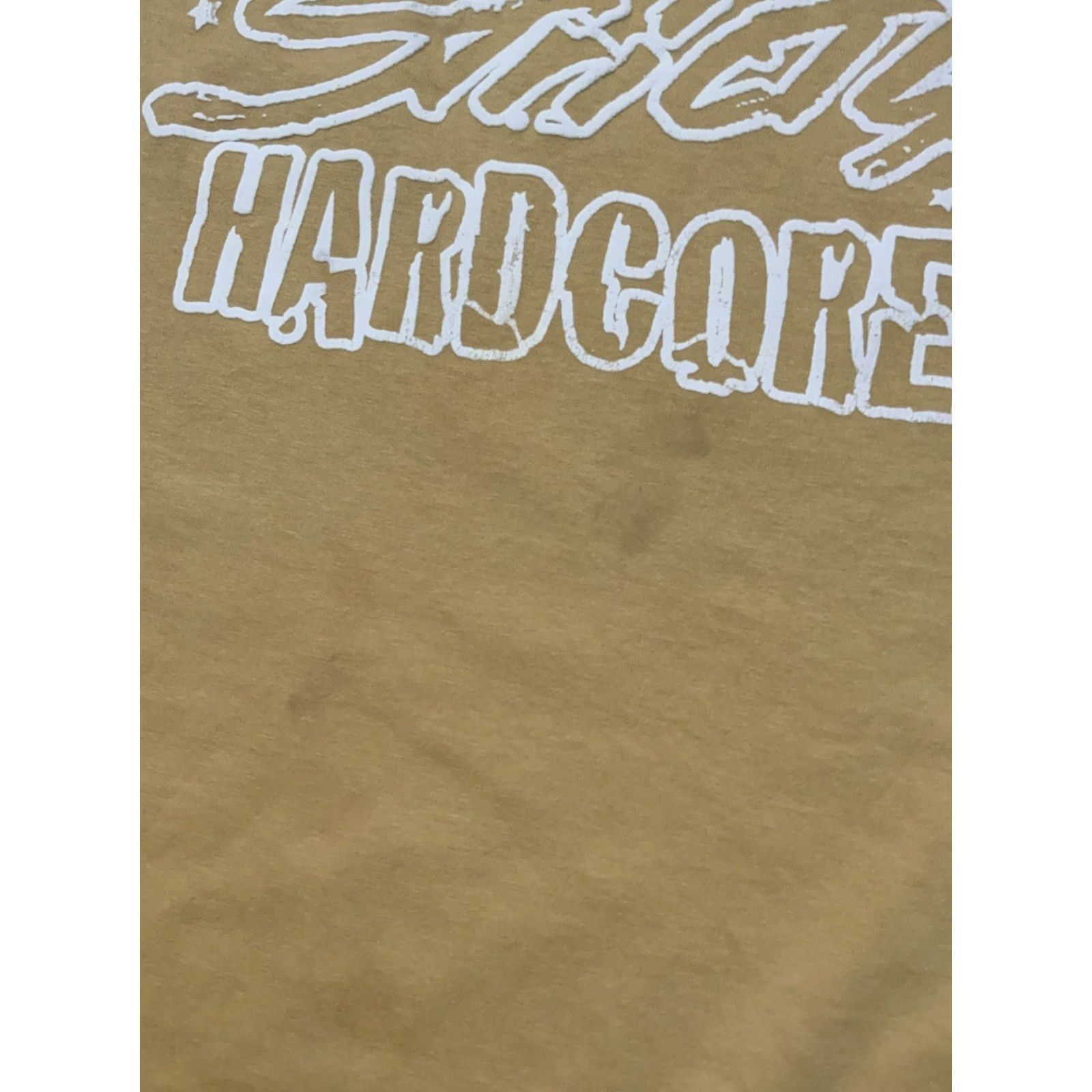 Vintage VINTAGE Strictly Hardcore Techno Racer Downtown Los Angeles Bass Band T-Shirt XL Men Yellow Band 90s Mens Size US XL / EU 56 / 4 - 6 Thumbnail