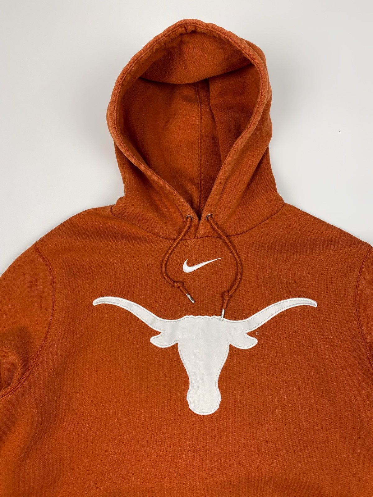 Nike Y2K Nike NCAA Texas Longhorns Center Swoosh Hoodie Size US XL / EU 56 / 4 - 2 Thumbnail