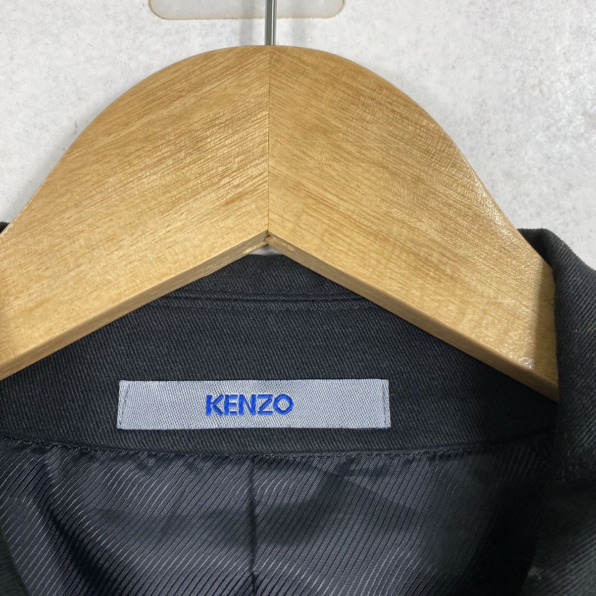 Japanese Brand × Kenzo Kenzo black trenchcoat Size US L / EU 52-54 / 3 - 10 Thumbnail