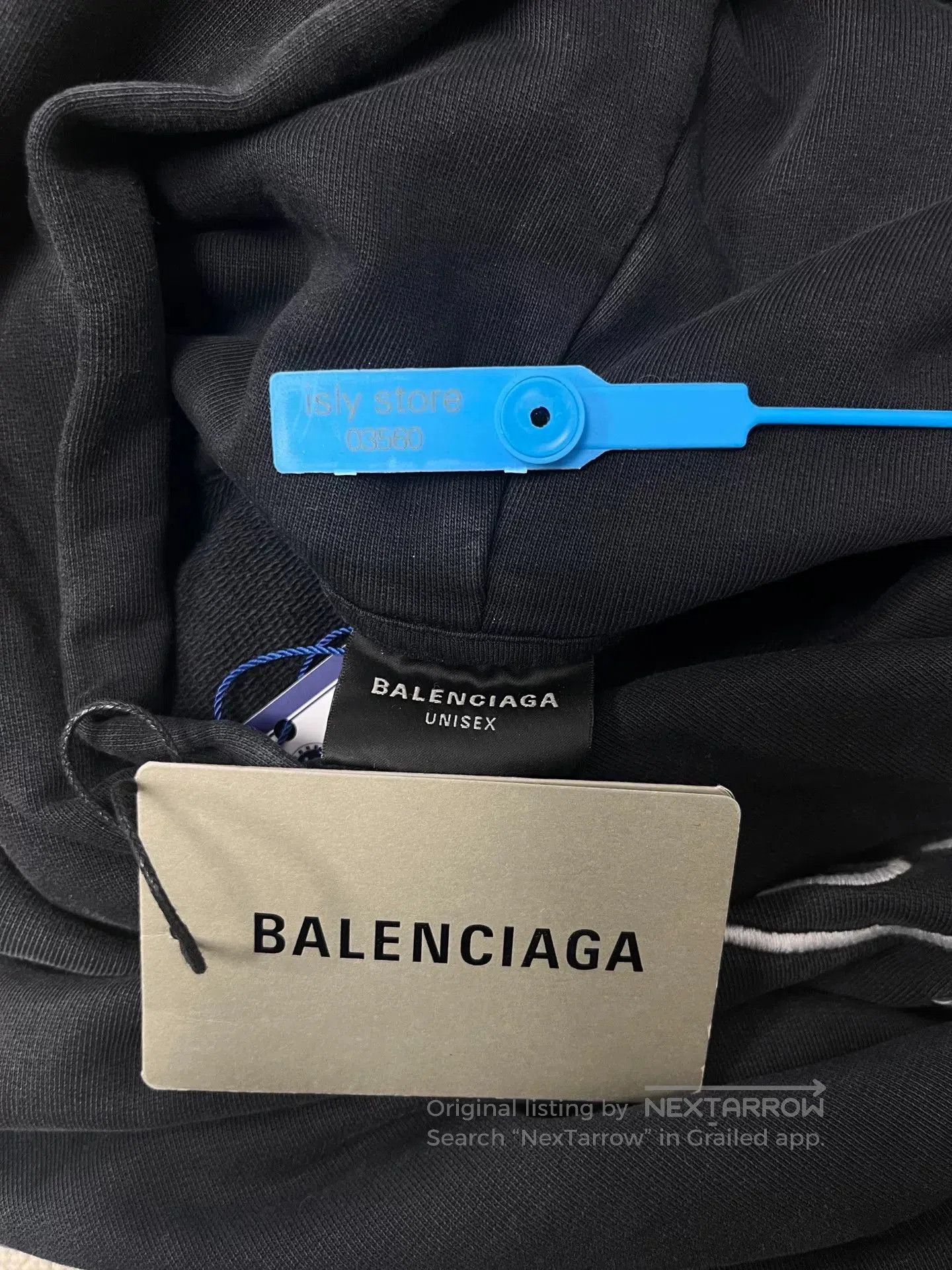 Balenciaga balenciaga logo print black hoodie. Size US M / EU 48-50 / 2 - 4 Thumbnail