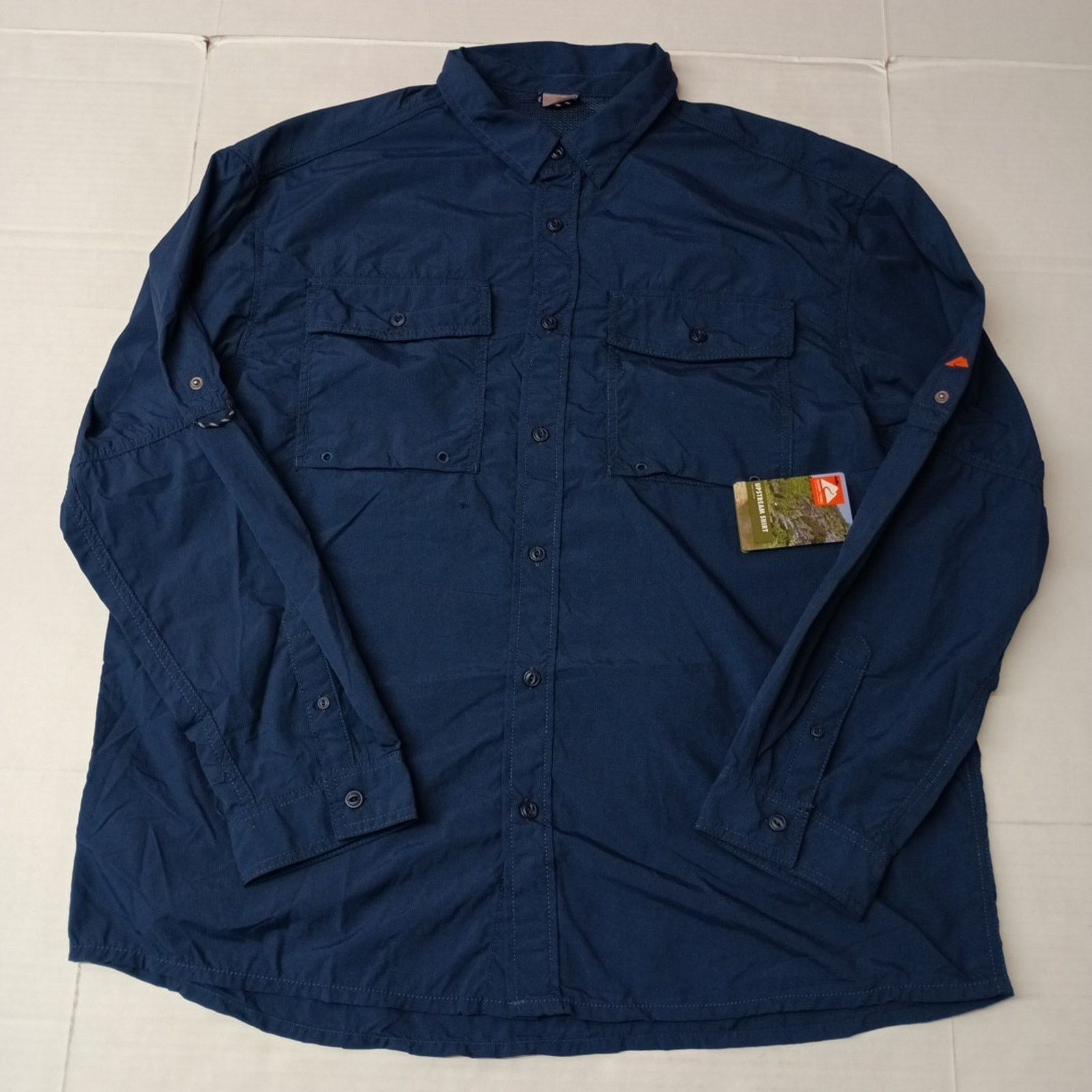 Other Ozark Trail Upstream Shirt Men's XL (46-48) Blue Vented UPF Size US XL / EU 56 / 4 - 1 Thumbnail