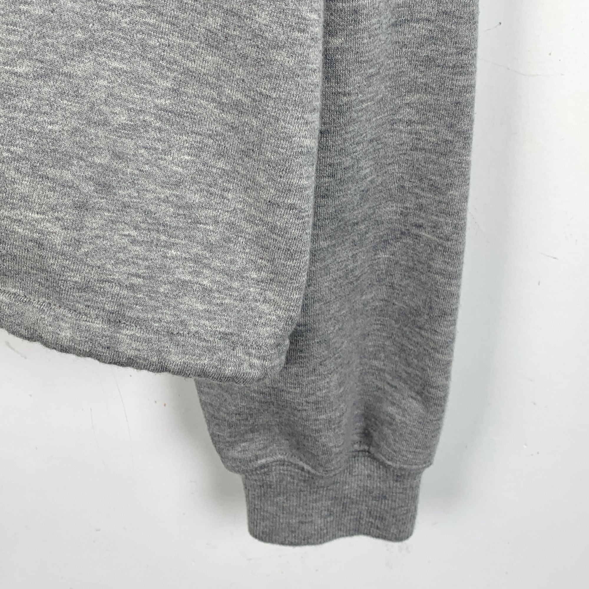 Celine Celine Gray Logo Print Cotton Crewneck Long Sleeve Sweatshir Size M / US 6-8 / IT 42-44 - 5 Thumbnail
