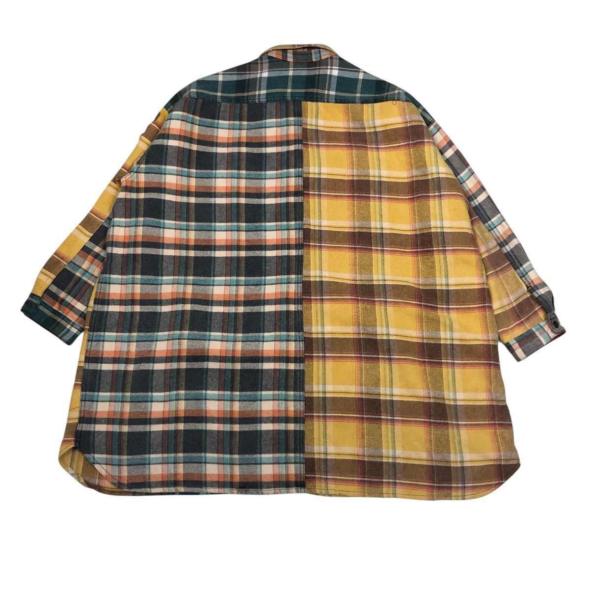 Hysteric Glamour 🔥VINTAGE SHIRT BUTTON JACKET PATCHWORK TARTAN DRUG STORE’S Size US L / EU 52-54 / 3 - 2 Thumbnail