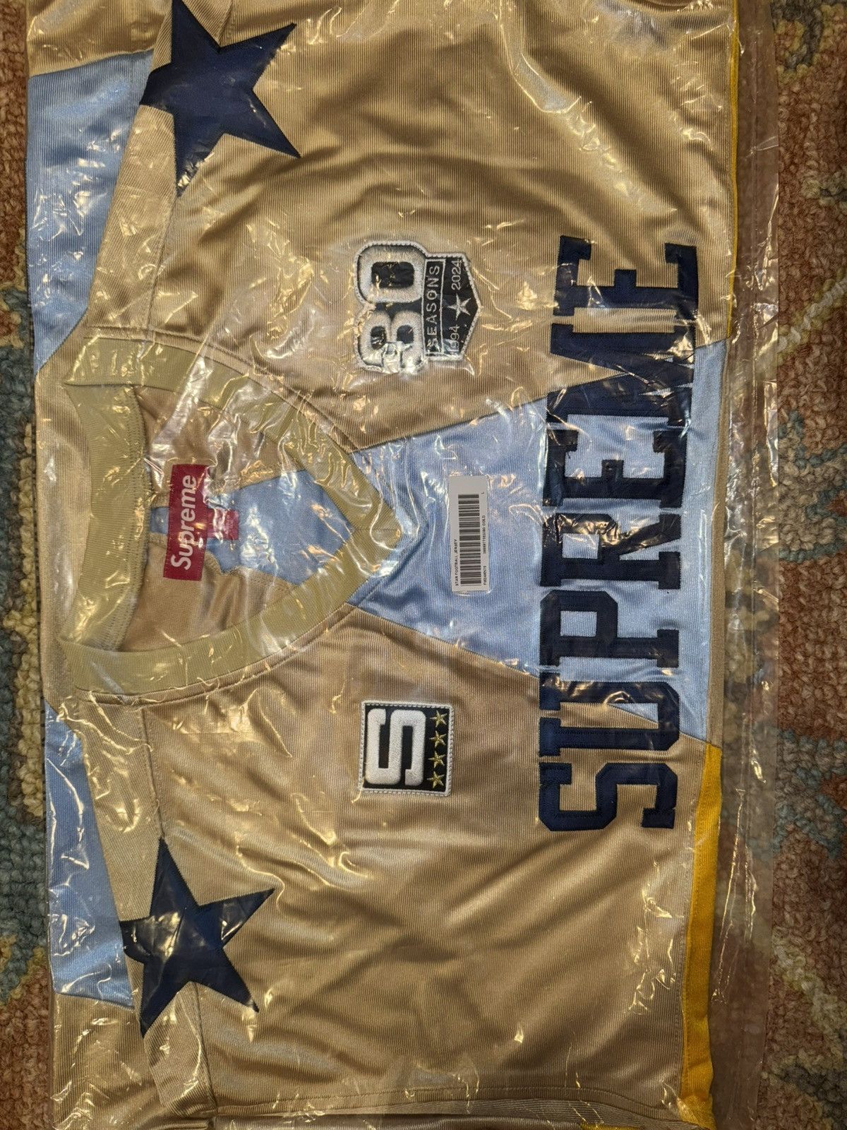 Supreme Supreme Star Football Jersey Size US L / EU 52-54 / 3 - 4 Thumbnail