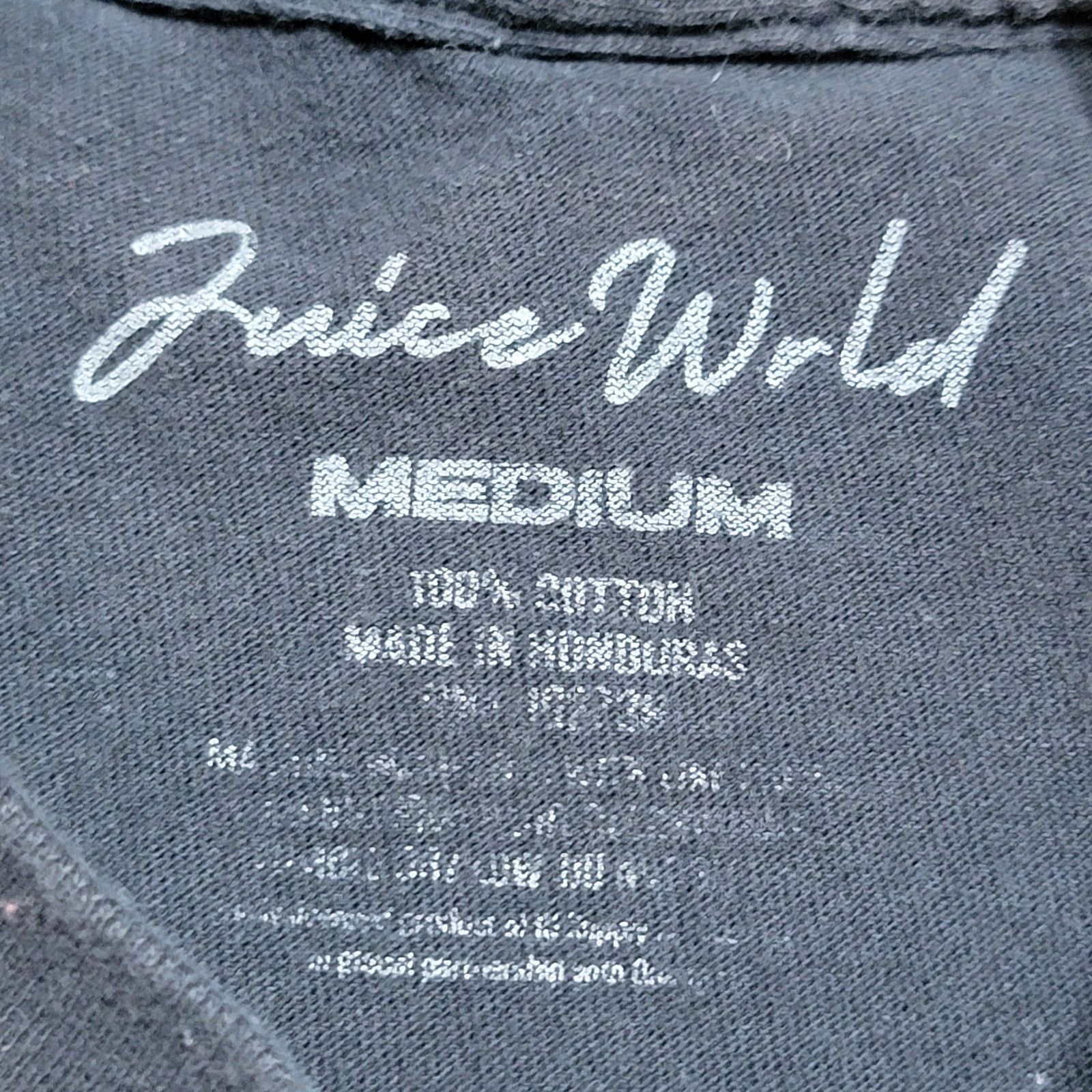 Other Juice Wrld Black Unisex Tee "999 Club" - Size Medium Size US M / EU 48-50 / 2 - 4 Thumbnail