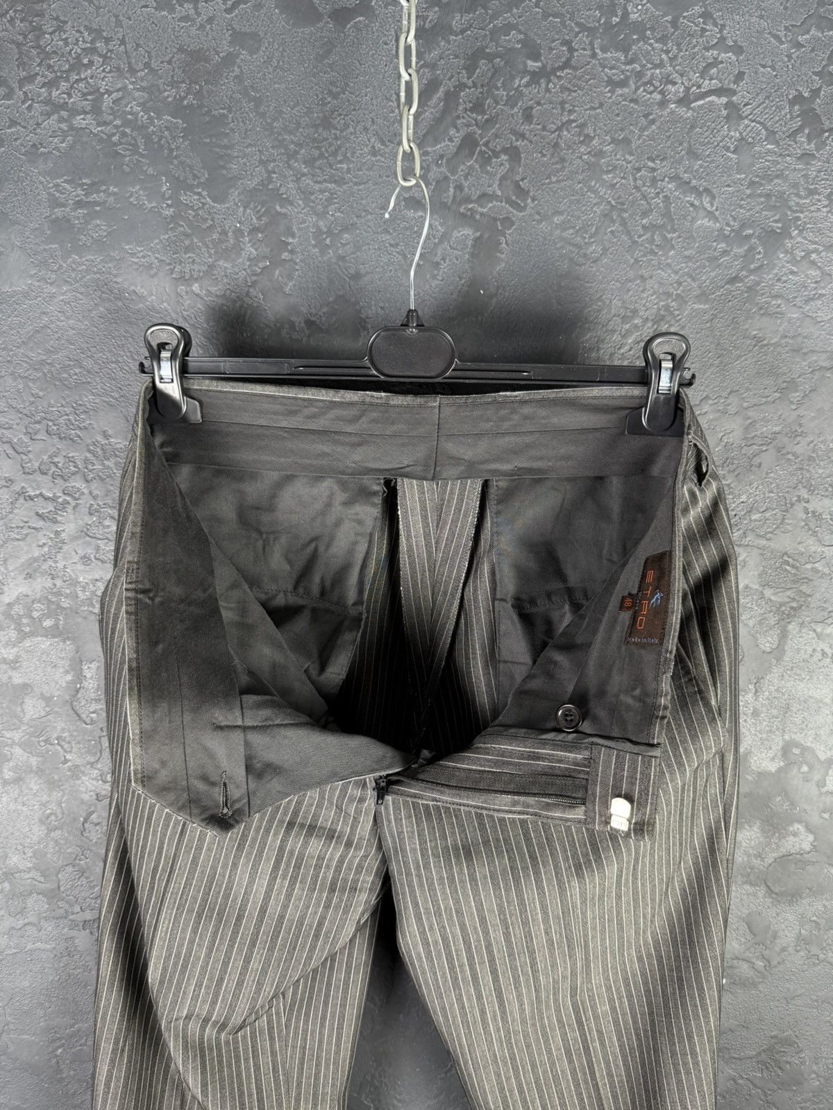 Etro Etro Milano Suit Stripes Wool Lana Size 48 Size 48R - 20 Thumbnail