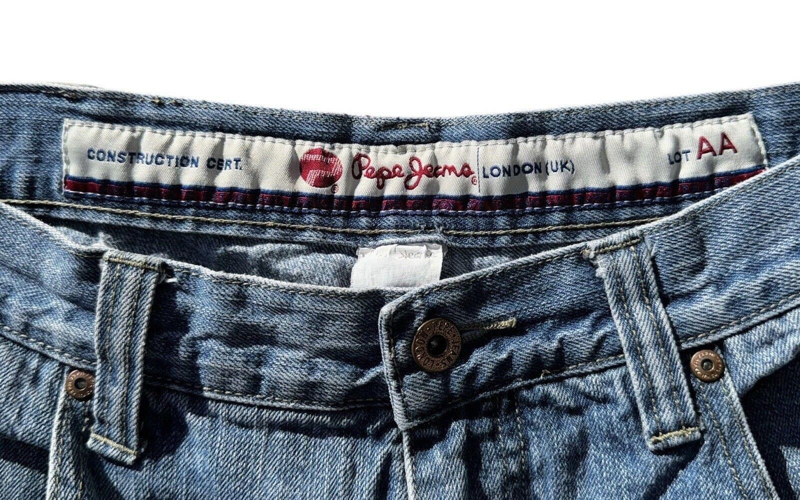 Pepe Jeans Vintage Pepe Jeans Y2K Baggy Skater Wide Leg Jeans 36x30 Size US 36 / EU 52 - 6 Thumbnail
