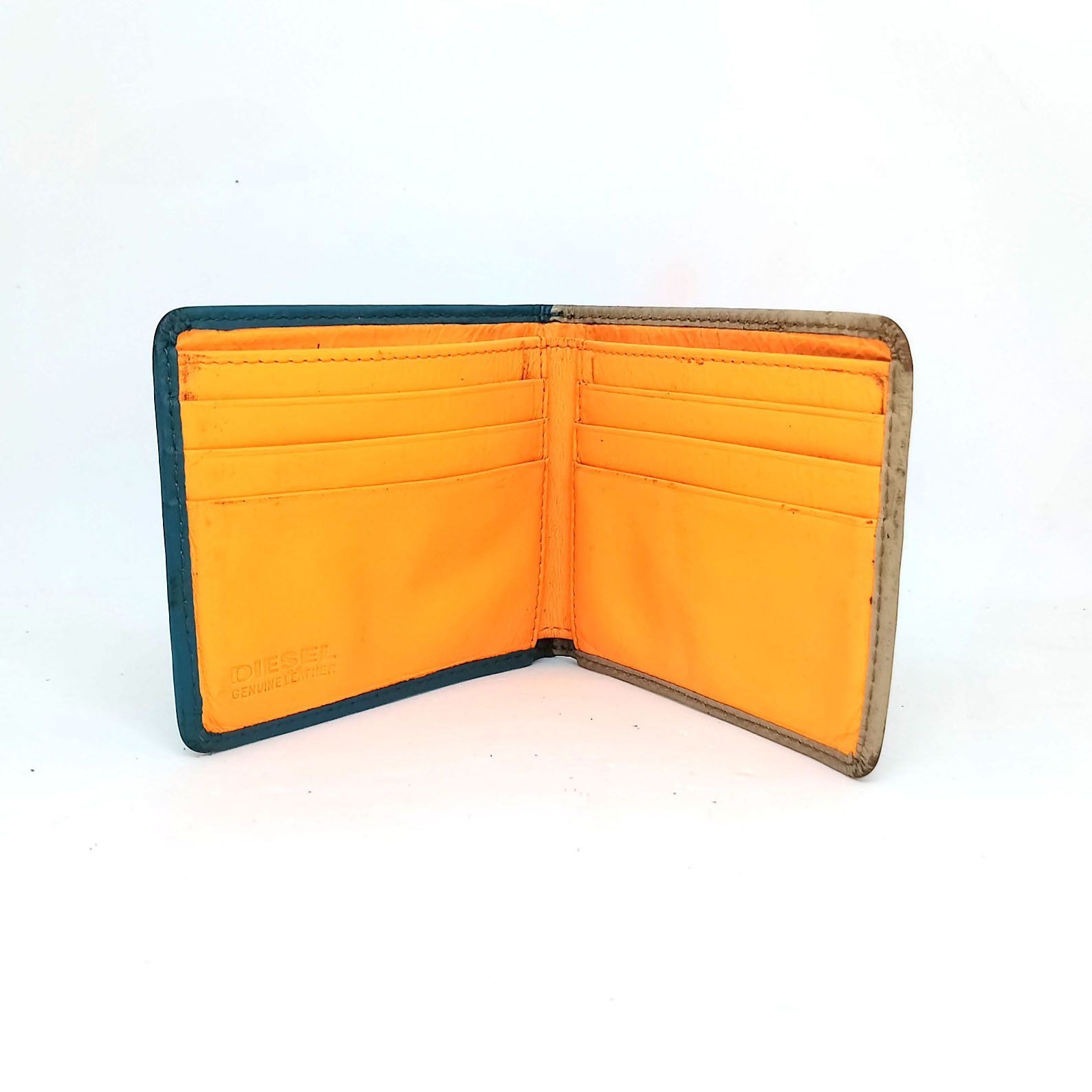 Diesel Diesel Bifold Leather Wallet with Card Holder Size ONE SIZE - 8 Thumbnail