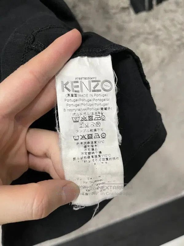 Kenzo KENZO Black Summer Cotton T-Shirt for Women . Size S / US 4 / IT 40 - 6 Thumbnail