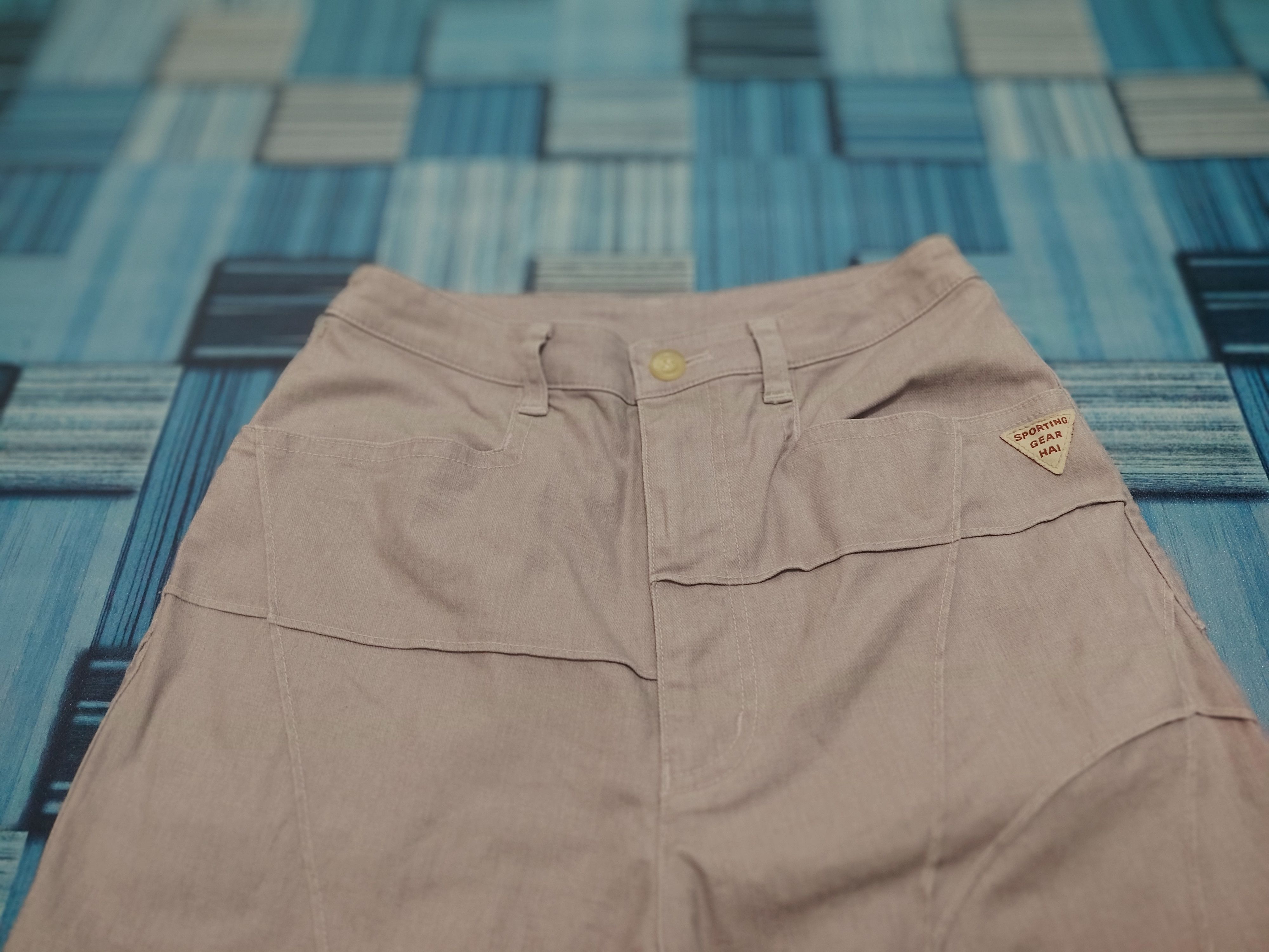 Hai Sporting Gear × Issey Miyake × Japanese Brand Rare design Hai Sporting Gear pants Size 26" / US 2 / IT 38 - 2 Thumbnail