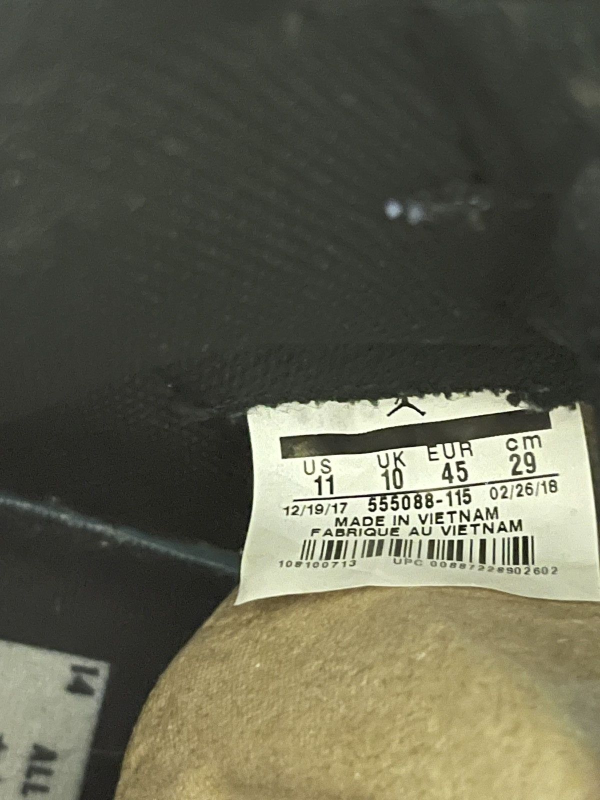 Jordan Brand × Nike Air Jordan 1 Retro High OG Blue Moon Best Hand In the Game Size US 11 / EU 44 - 5 Thumbnail