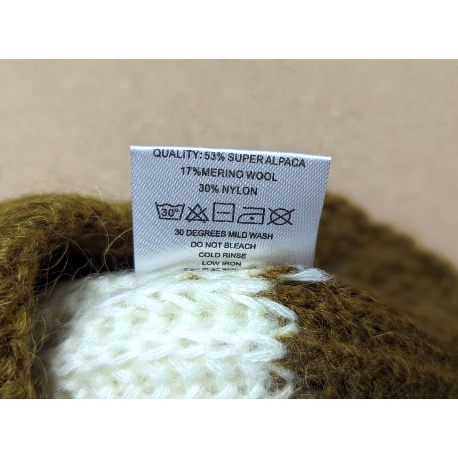 CAMILLA Camilla Pihl Womens Beanie Hat One Alpaca Cuffed Soft Lofoten Knit Ladies Size ONE SIZE - 4 Thumbnail